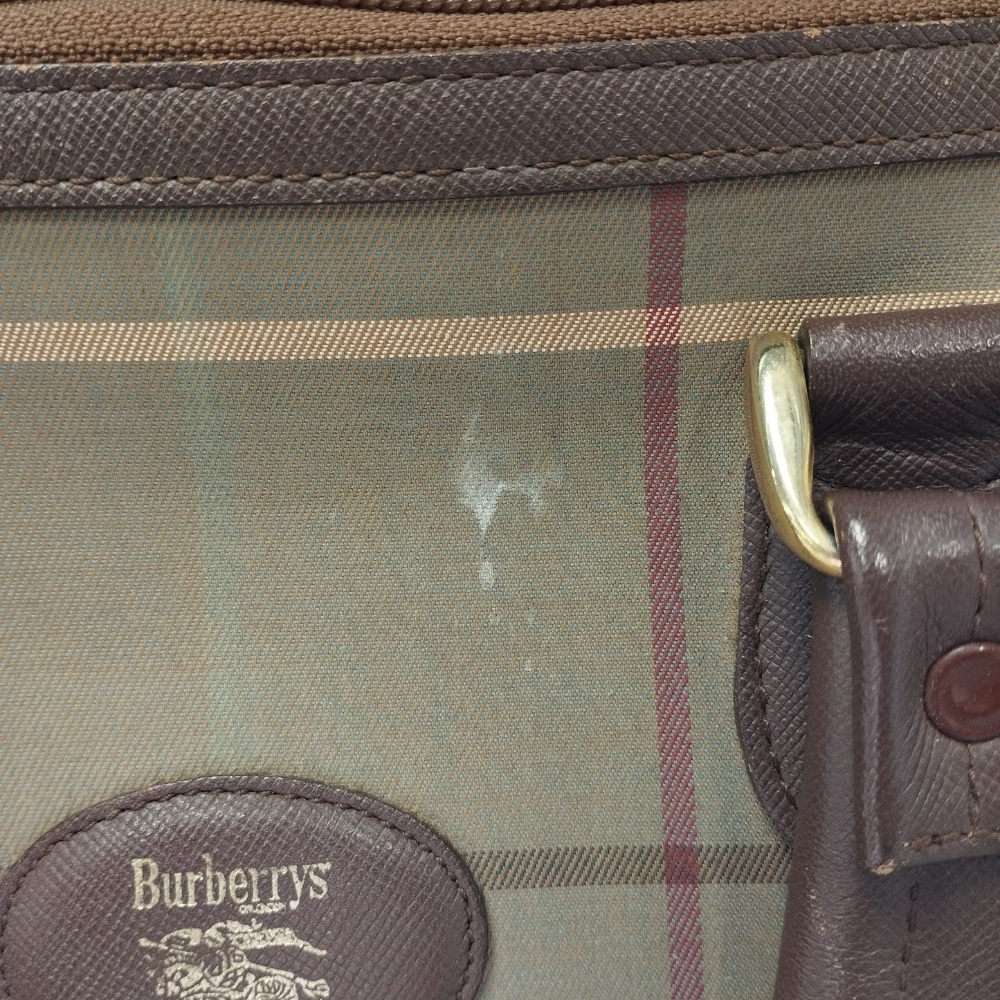 Vintage Check Canvas Boston