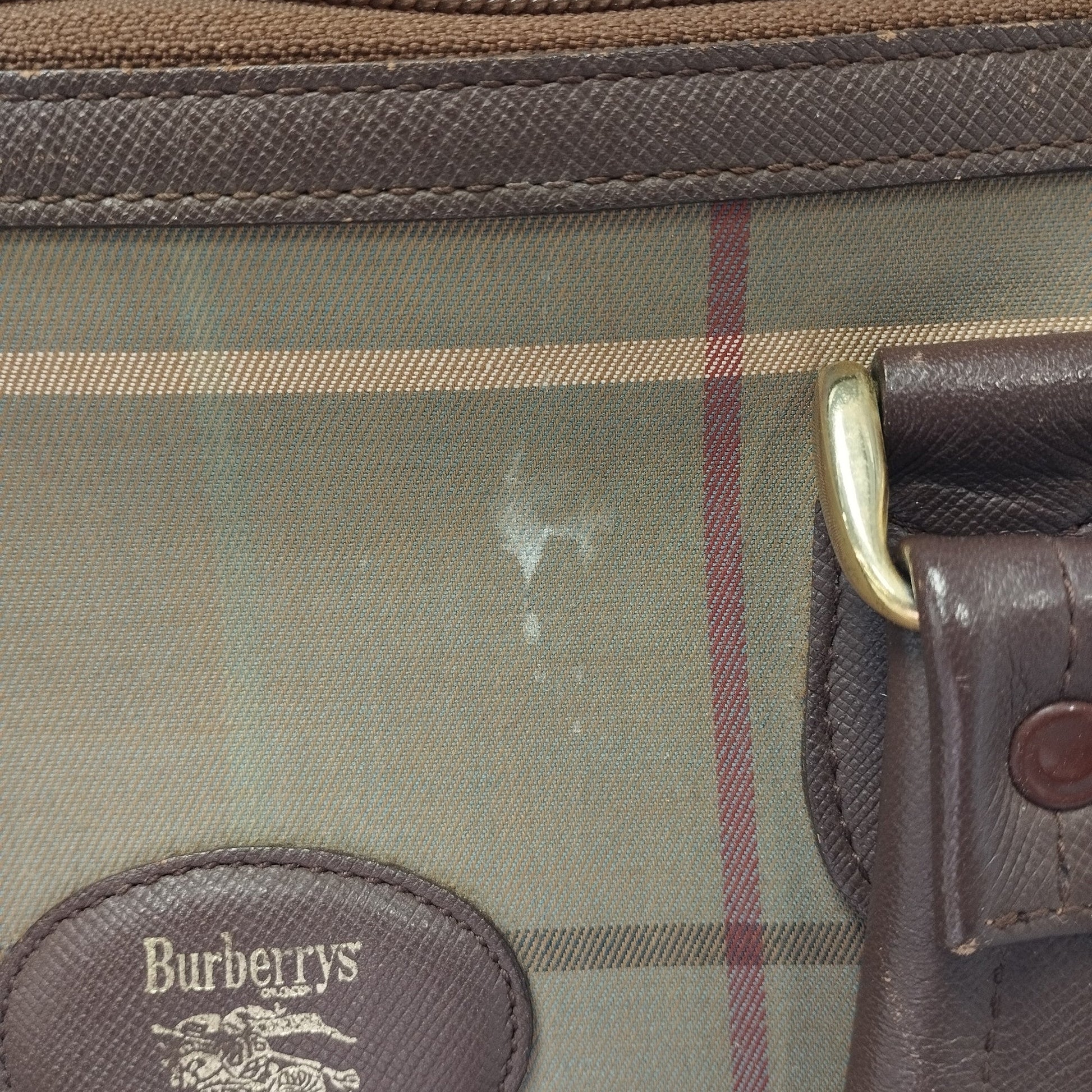 Vintage Check Canvas Boston