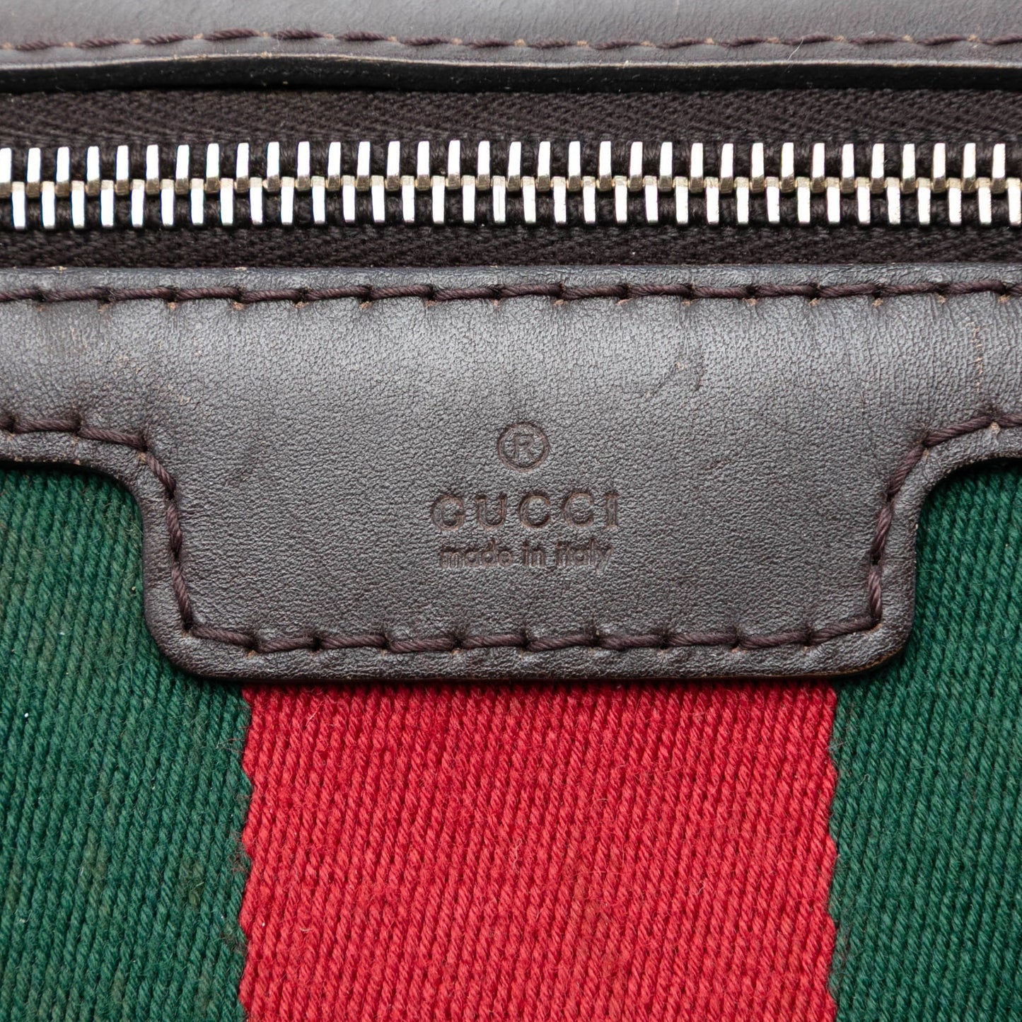 Gucci Medium GG Canvas Web Joy Boston Bag
