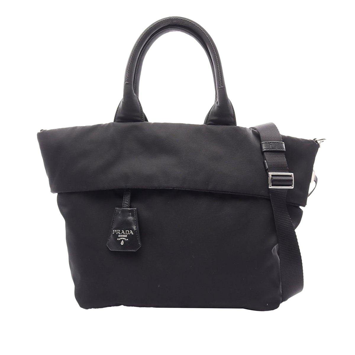 Prada Tessuto Reversible Satchel