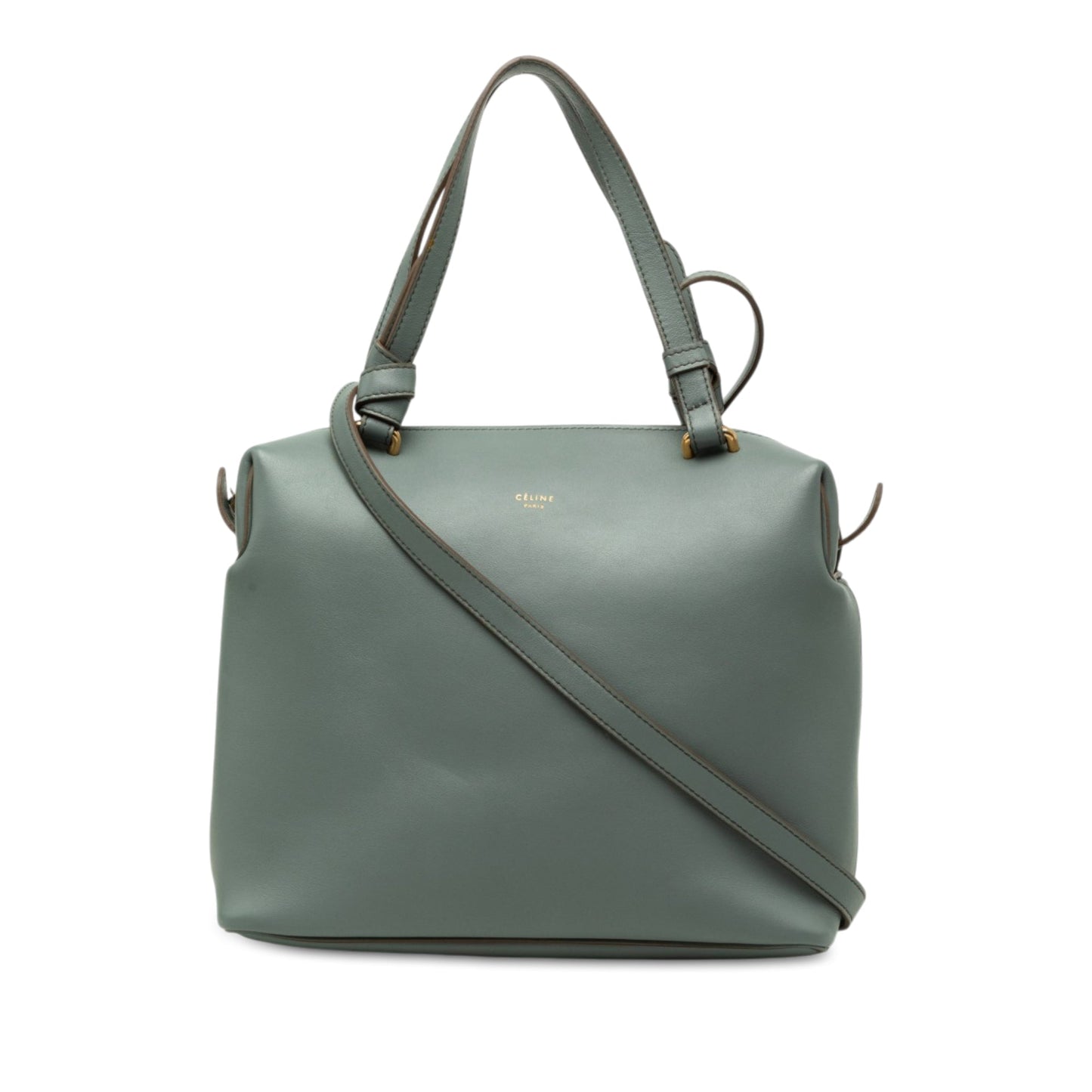 Celine Small Leather Soft Cube Bag