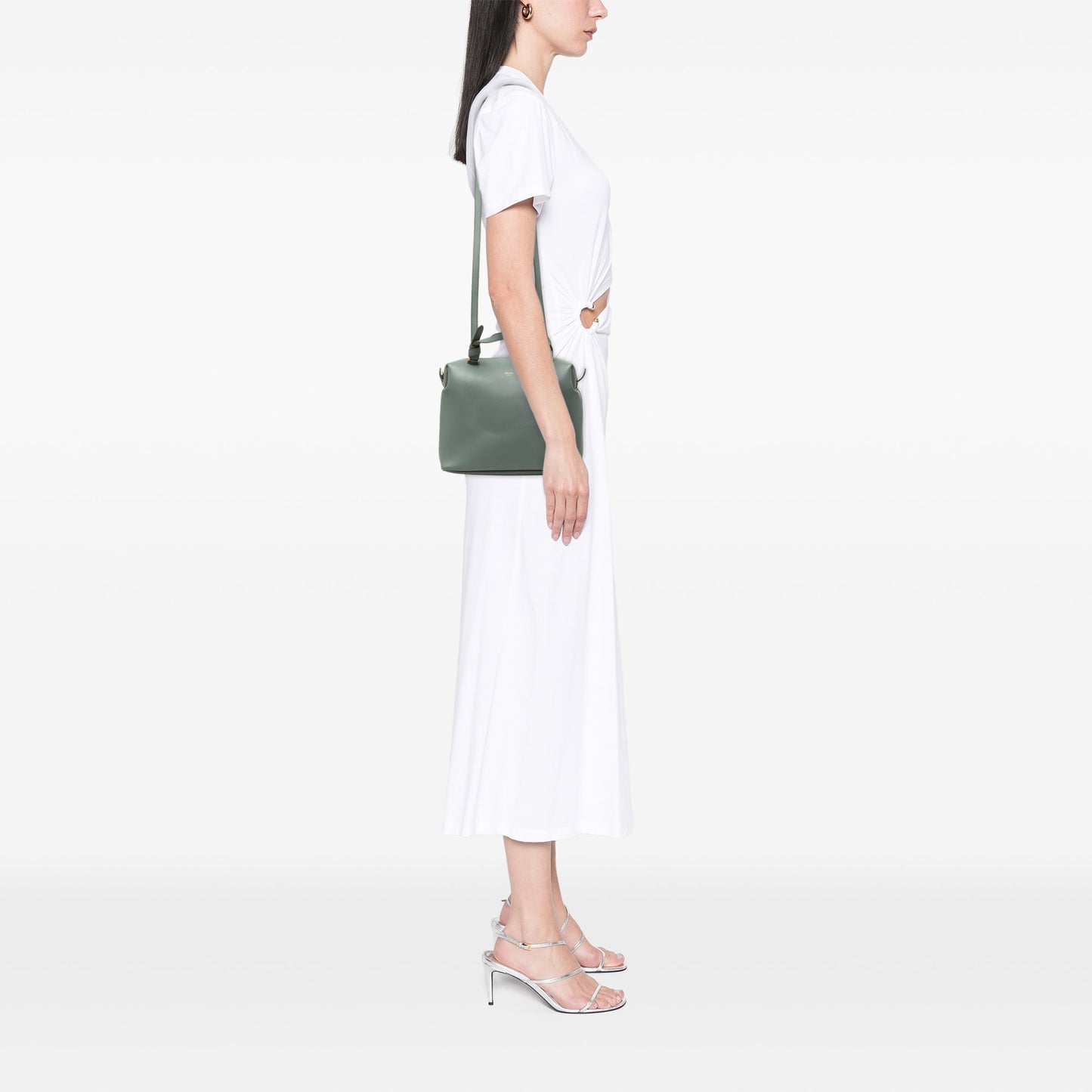 Celine Small Leather Soft Cube Bag