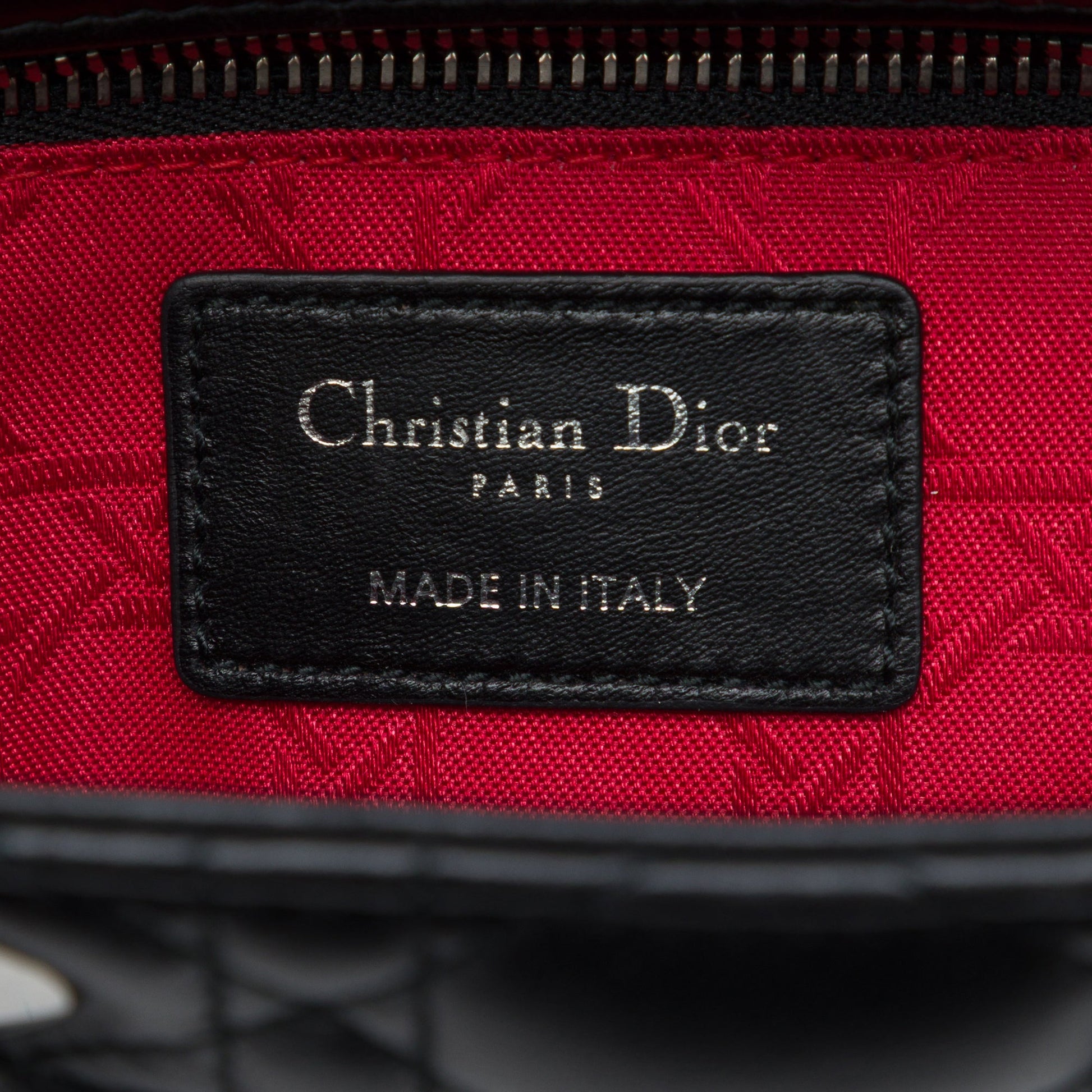 Dior Small Lambskin Cannage My ABCDior Lady Dior