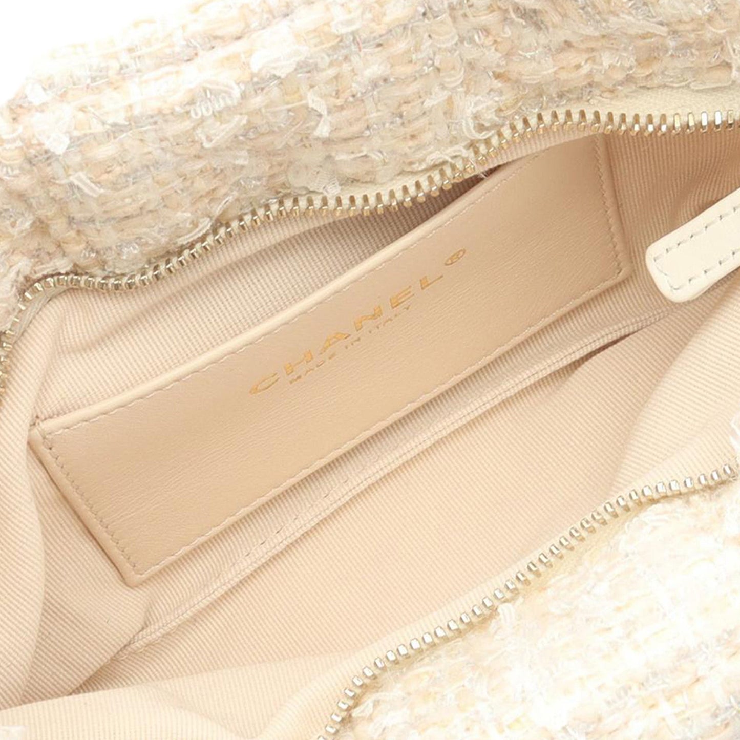 Chanel Mini CC Tweed Bow Satchel
