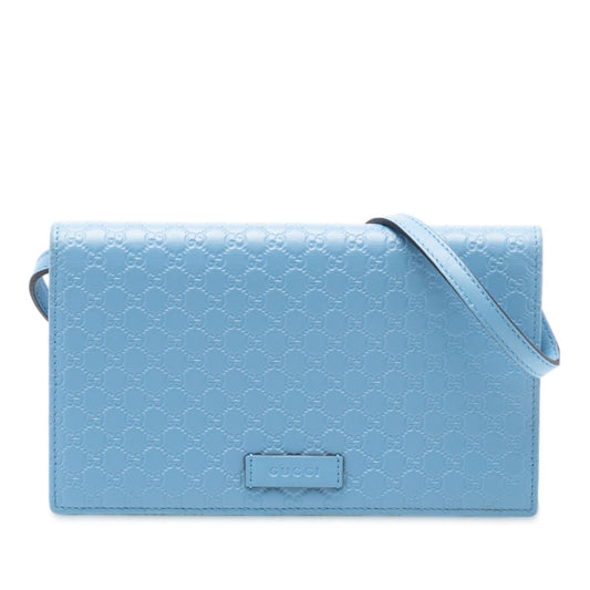 Gucci Microguccissima Wallet on Strap