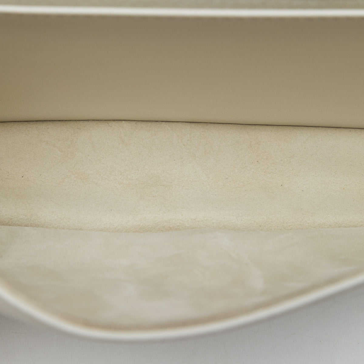 Dior DiorAmour Chinese Valentines Lambskin Cannage Lady Dior Clutch on Chain — White