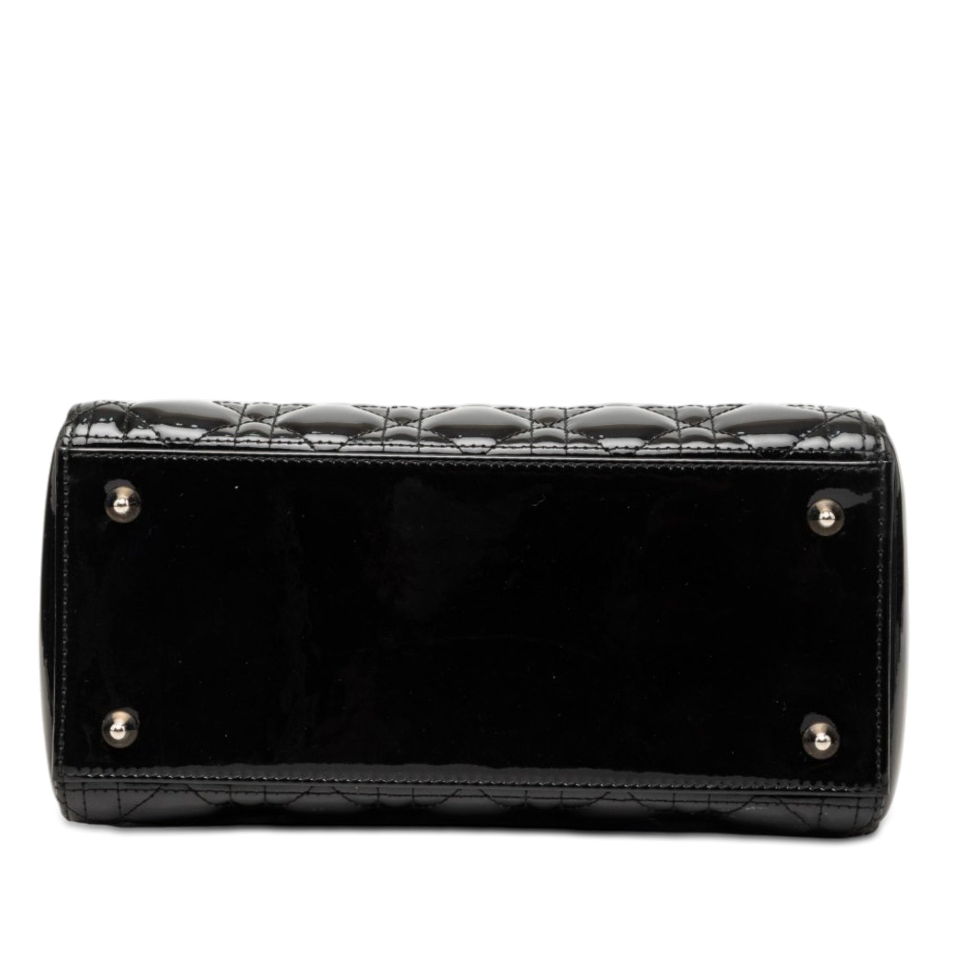 Dior Medium Patent Cannage Lady Dior