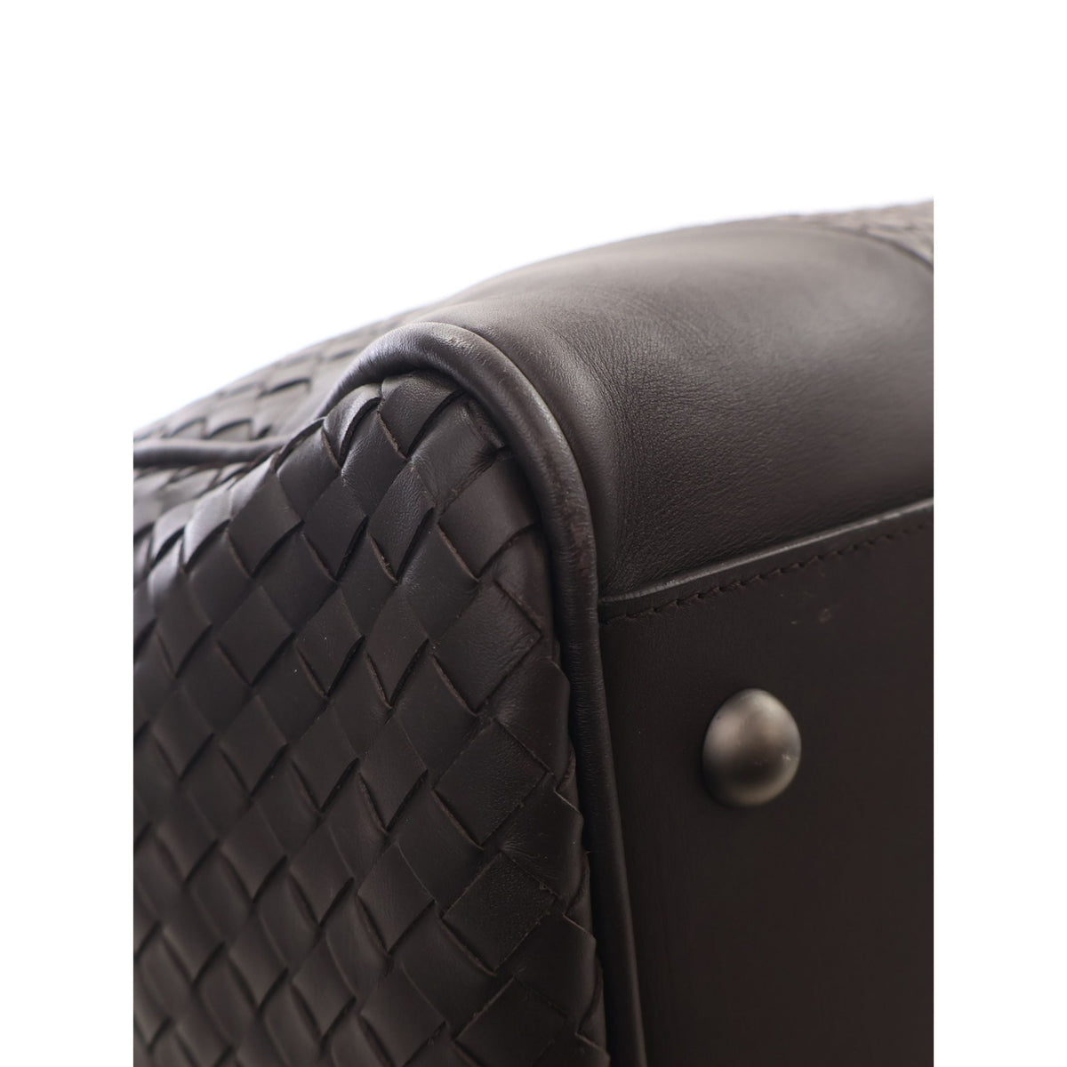 Bottega Veneta Large Nappa Intrecciato VN Duffel Bag — Brown