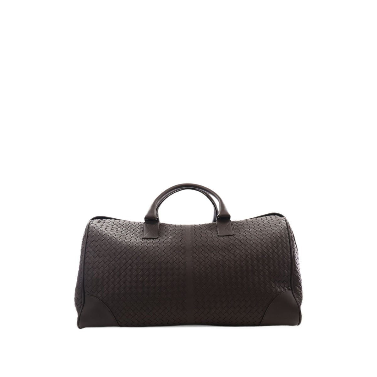 Bottega Veneta Large Nappa Intrecciato VN Duffel Bag — Brown