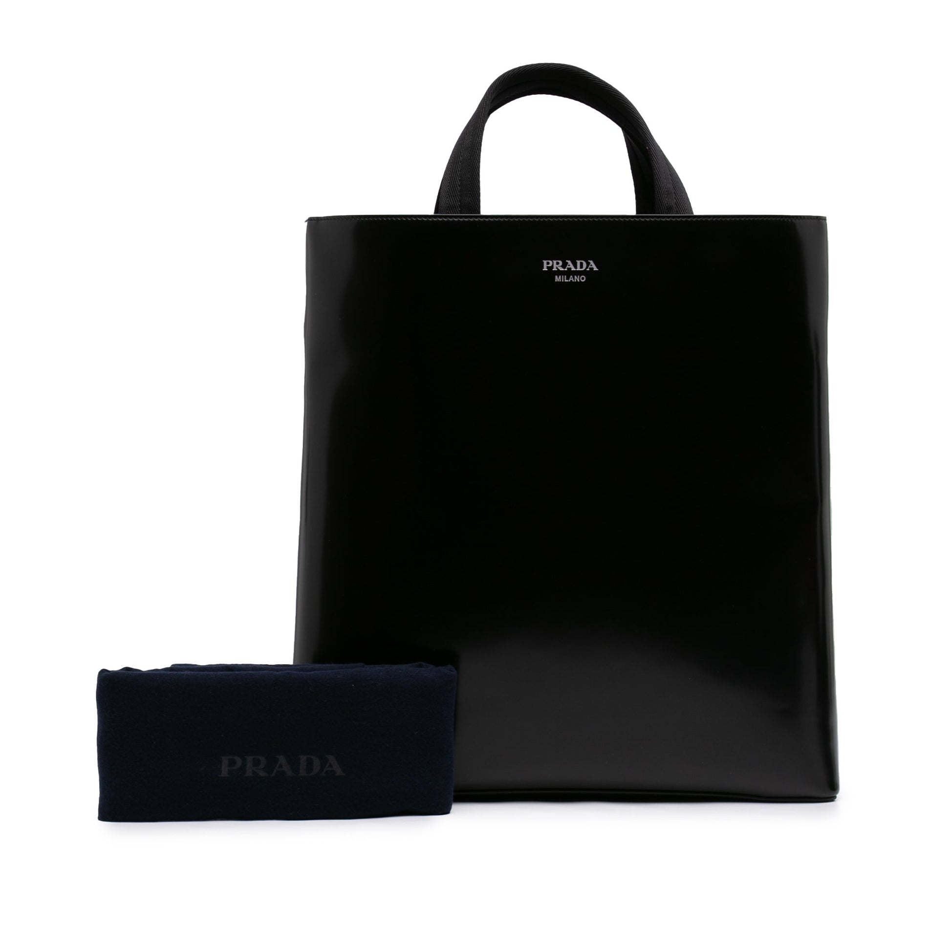 Prada Spazzolato Leather Tote