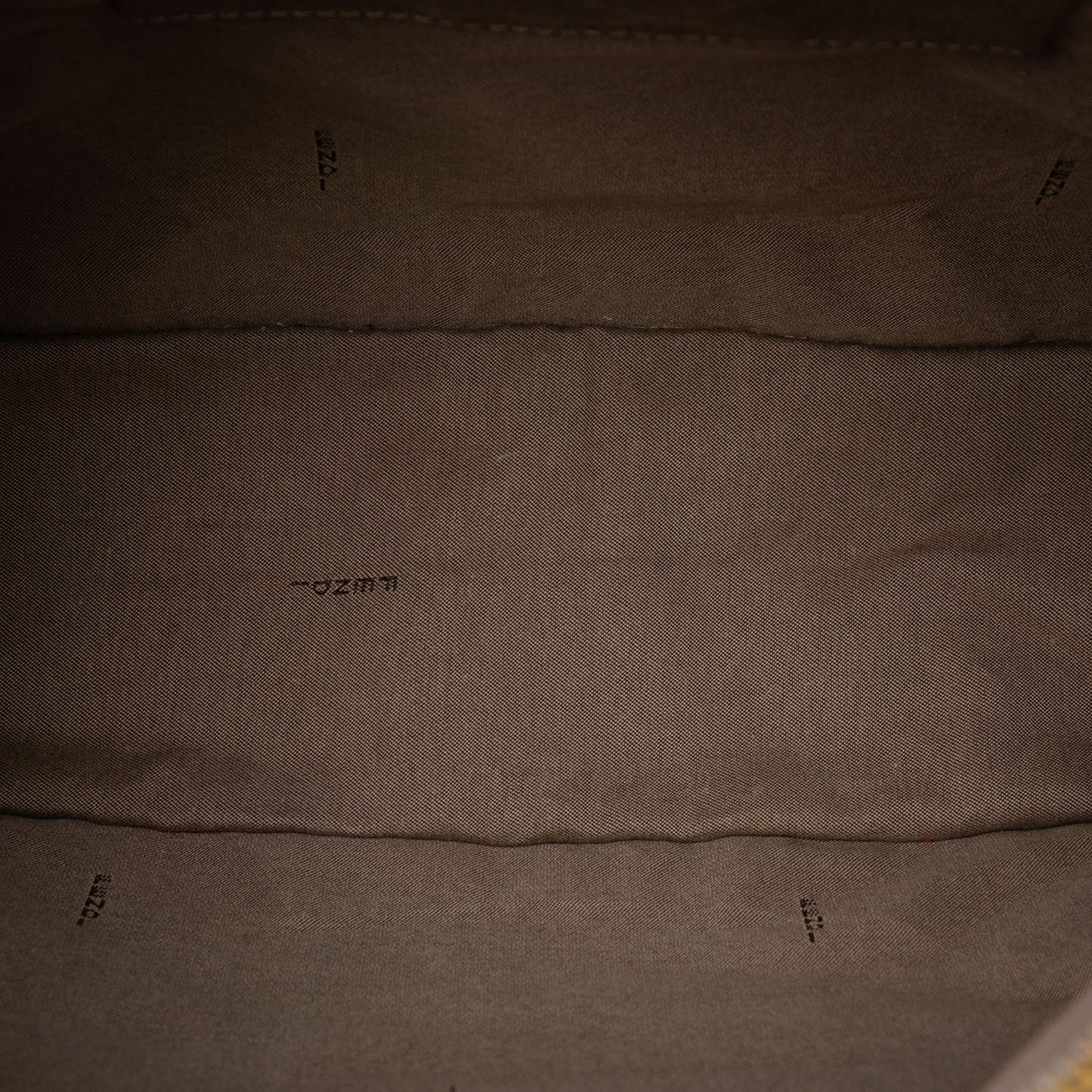 Fendi Zucchino Canvas F Charm Crossbody