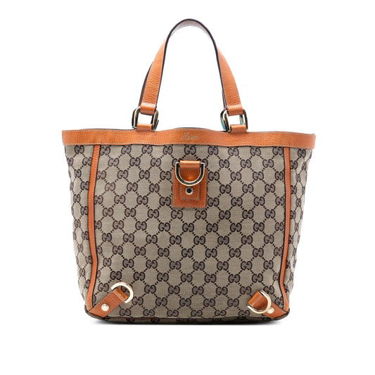Gucci GG Canvas Abbey D Ring Tote