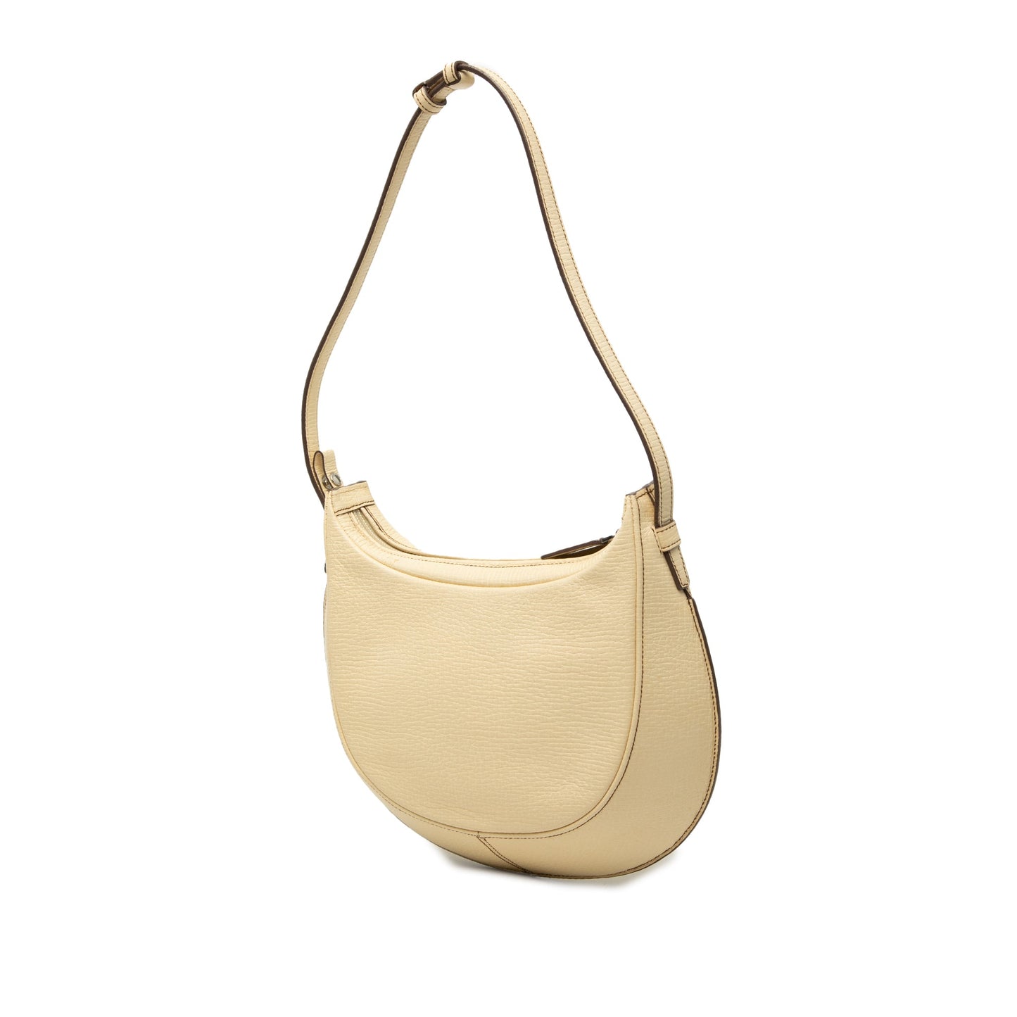 LOEWE Embossed Leather Logo Hobo