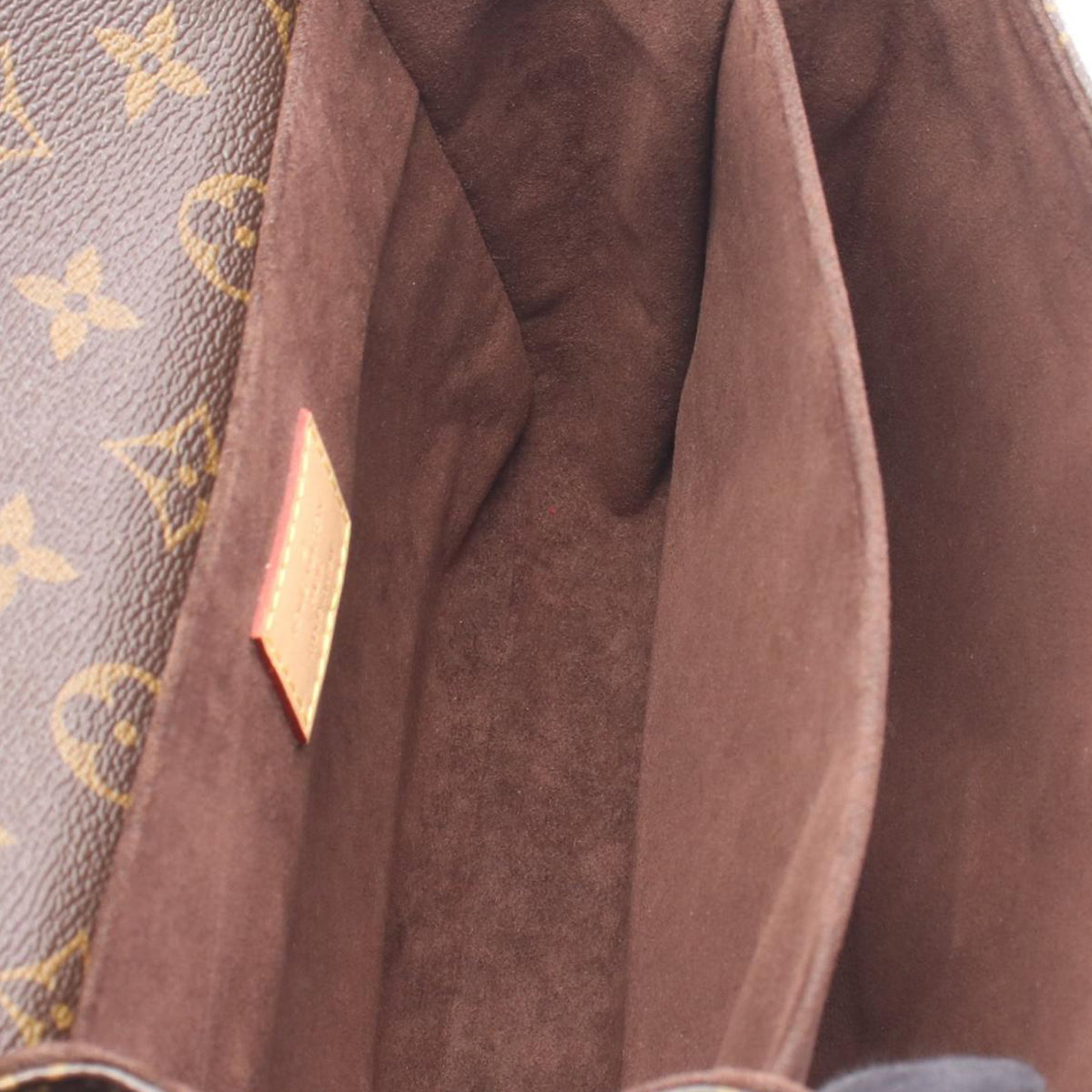 Louis Vuitton Monogram Pochette Metis — Brown