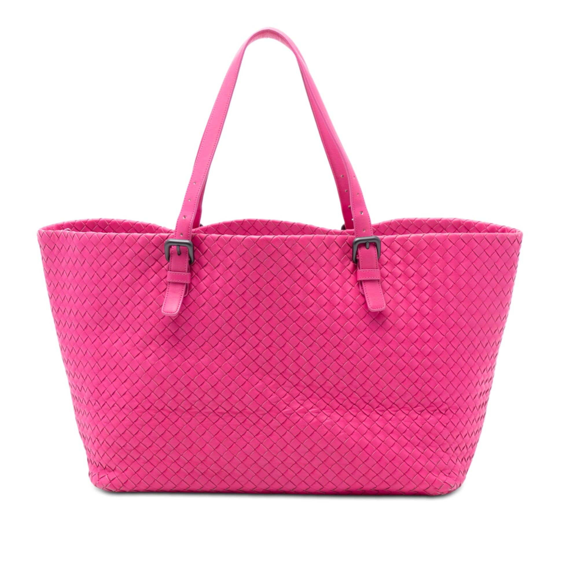 Large Nappa Intrecciato Cesta Tote