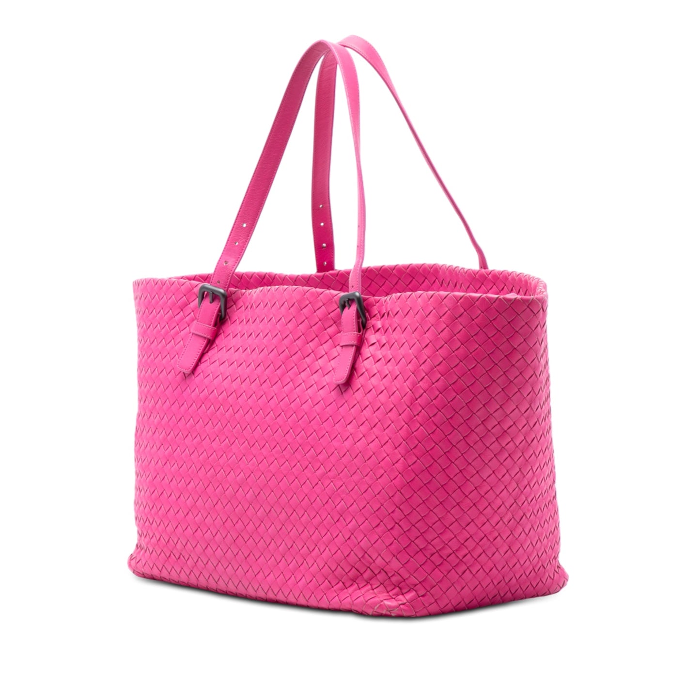 Large Nappa Intrecciato Cesta Tote
