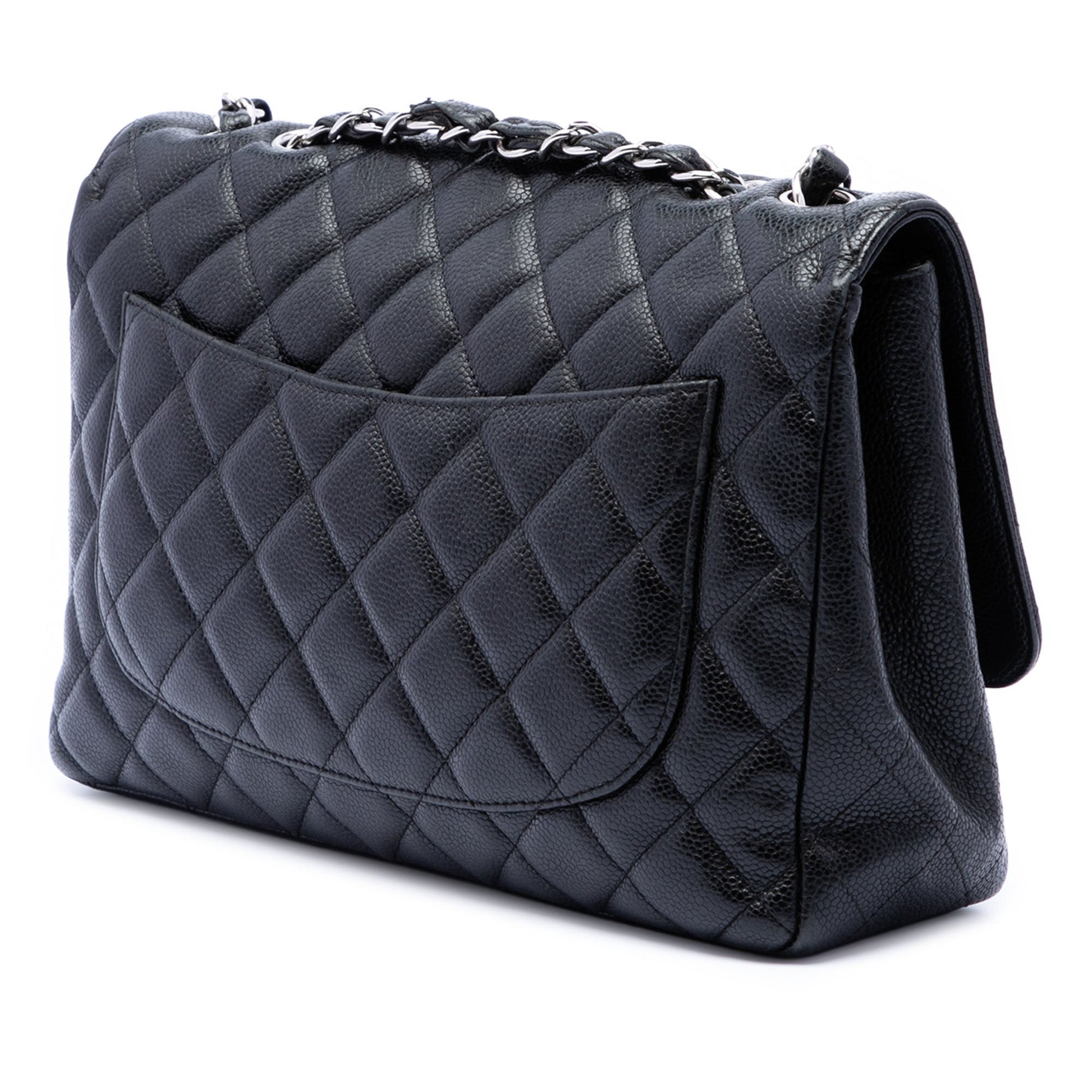 Chanel Jumbo Classic Caviar Single Flap