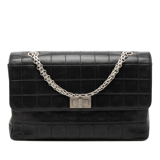 Chanel Chocolate Bar Lambskin Reissue 2.55 Single Flap