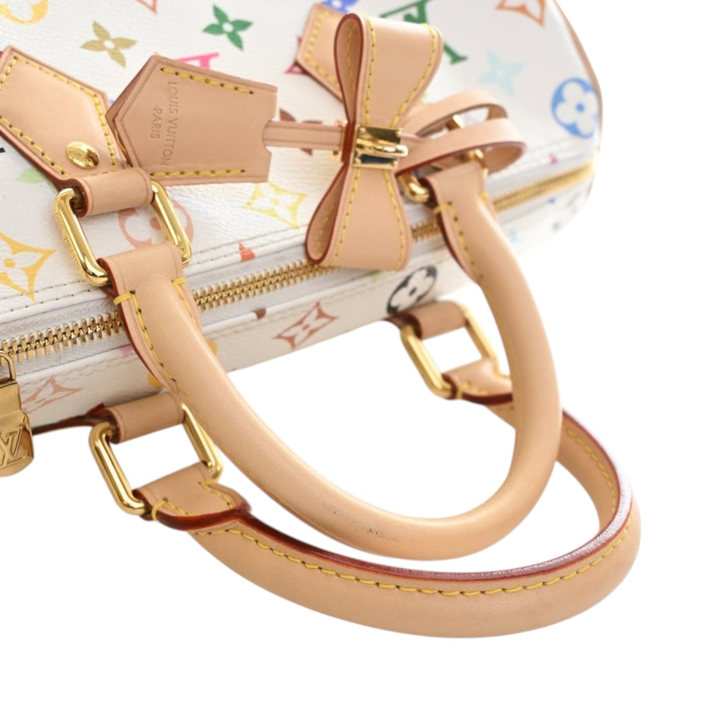 Louis Vuitton Takashi Murakami Monogram Multicolore Speedy Bandouliere 25