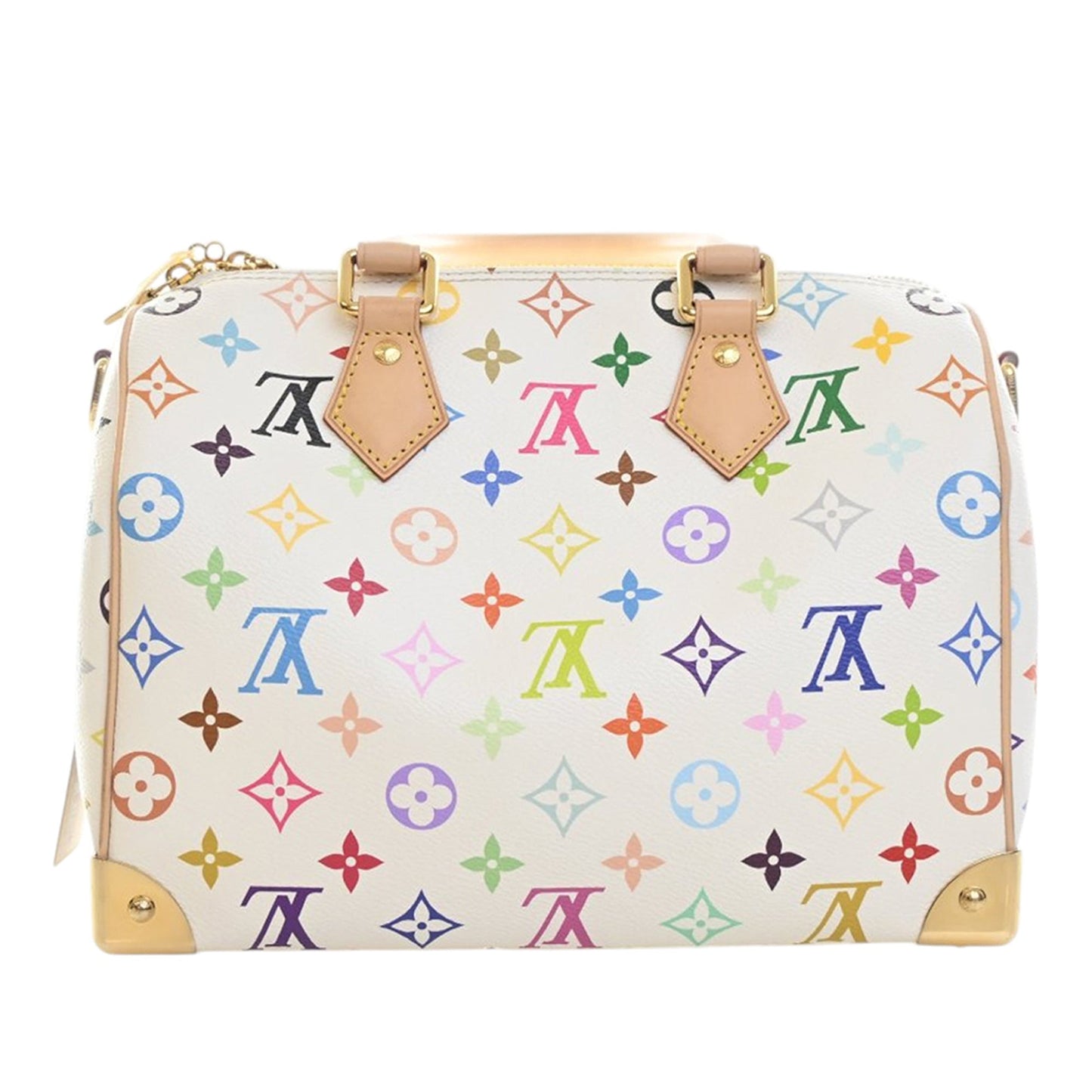 Louis Vuitton Takashi Murakami Monogram Multicolore Speedy Bandouliere 25