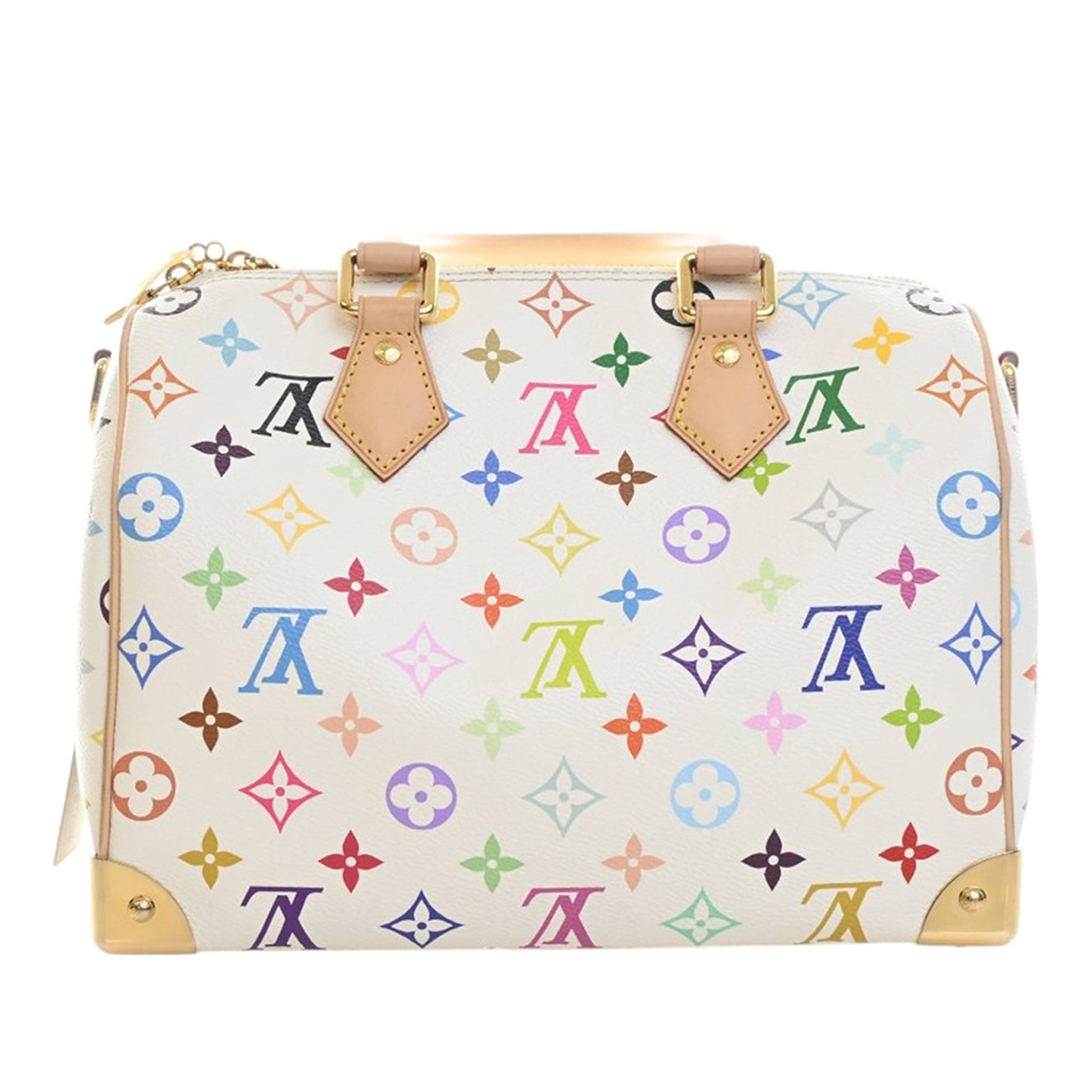 Louis Vuitton Takashi Murakami Monogram Multicolore Speedy Bandouliere 25