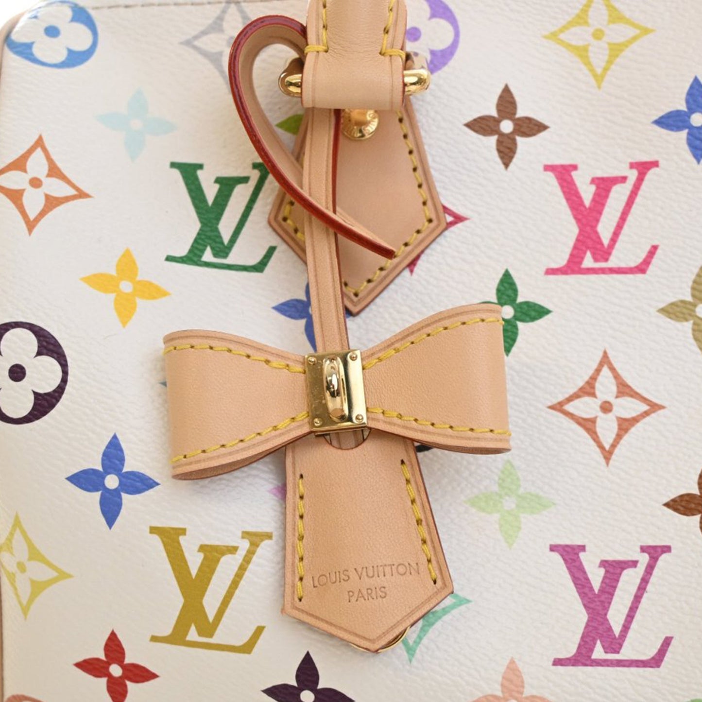 Louis Vuitton Takashi Murakami Monogram Multicolore Speedy Bandouliere 25