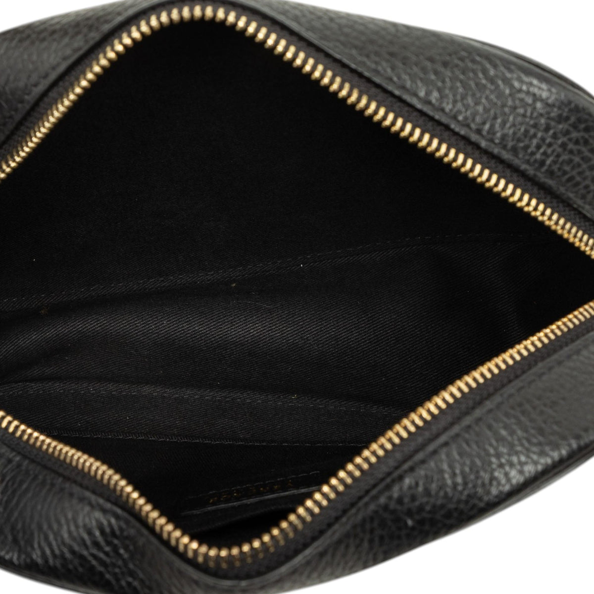 Versace Embossed Leather Palazzo Medusa Camera Bag — Black