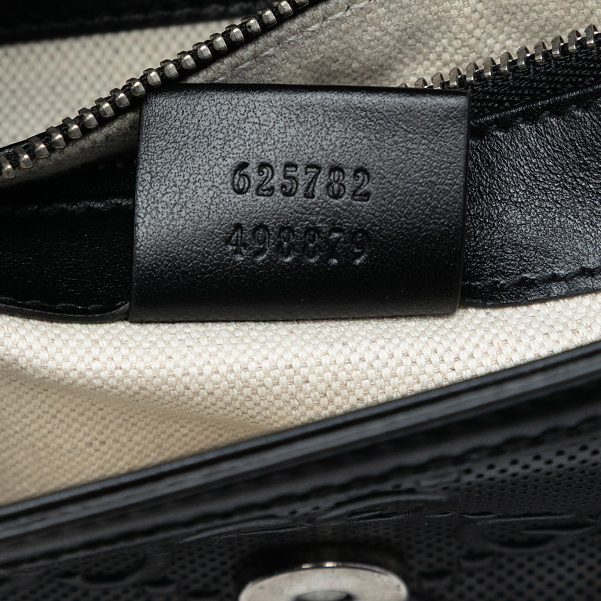Gucci GG Embossed Leather Flap Crossbody