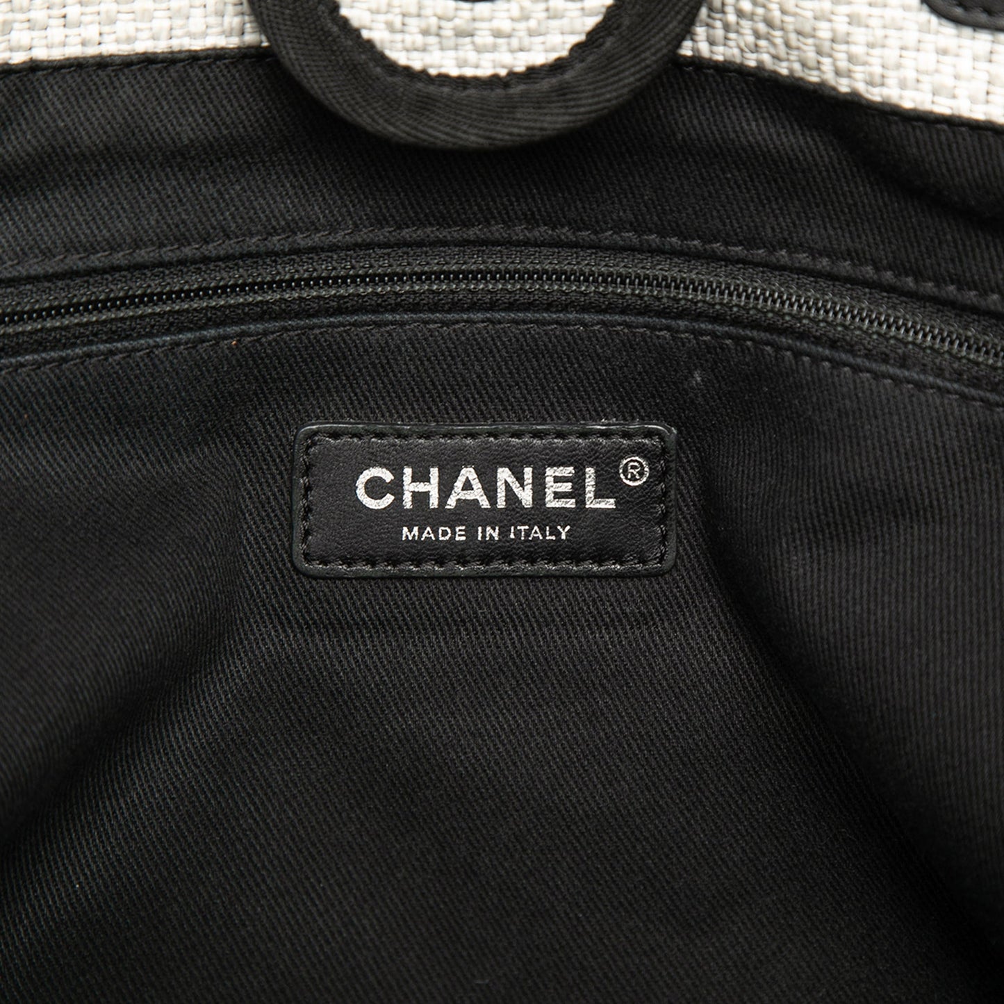 Chanel Small Canvas Deauville Tote