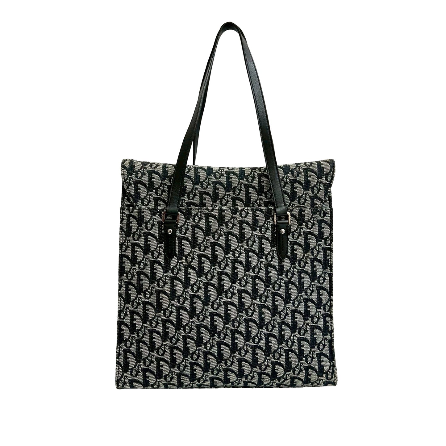 Dior Diorissimo Trotter Canvas Saddle Tote