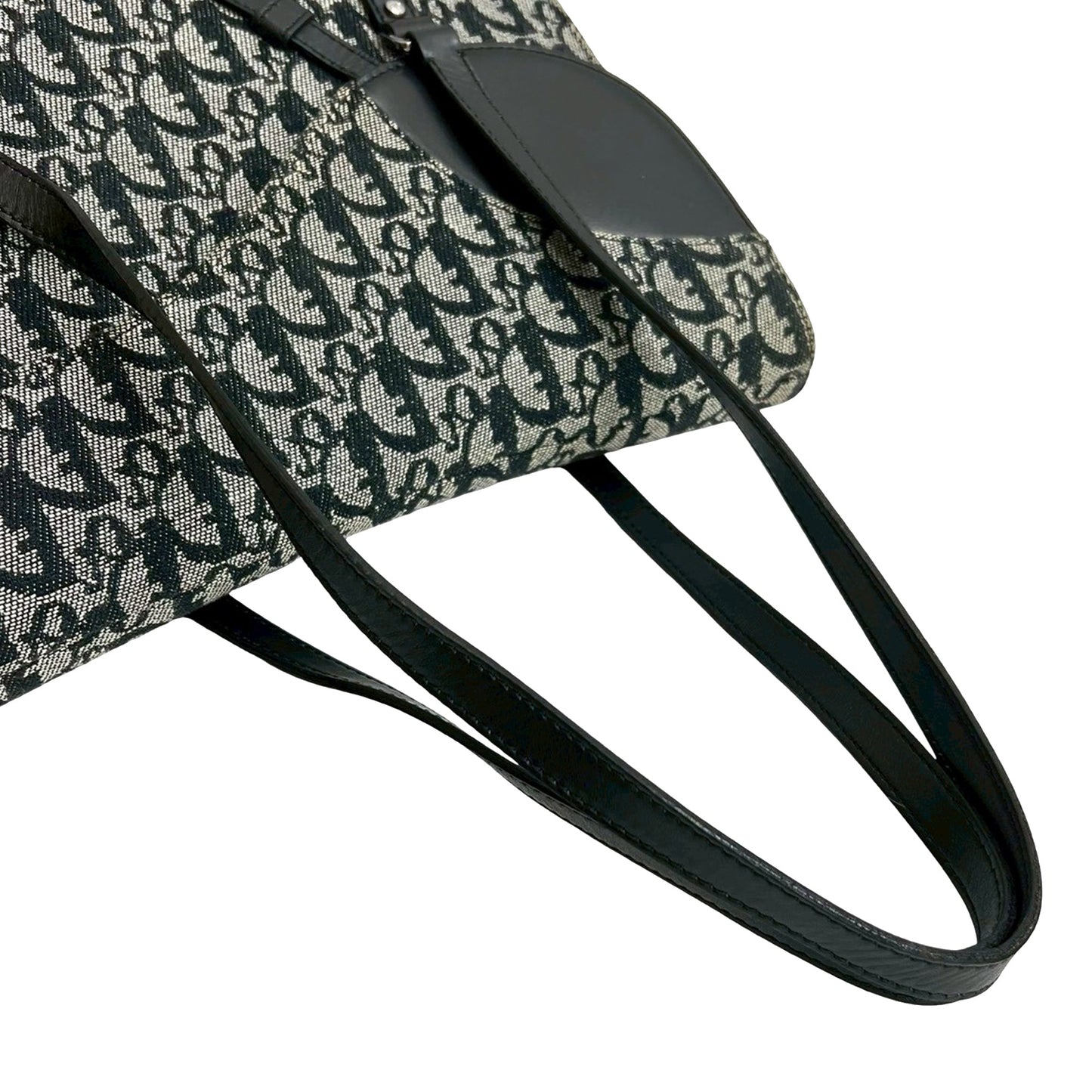 Dior Diorissimo Trotter Canvas Saddle Tote