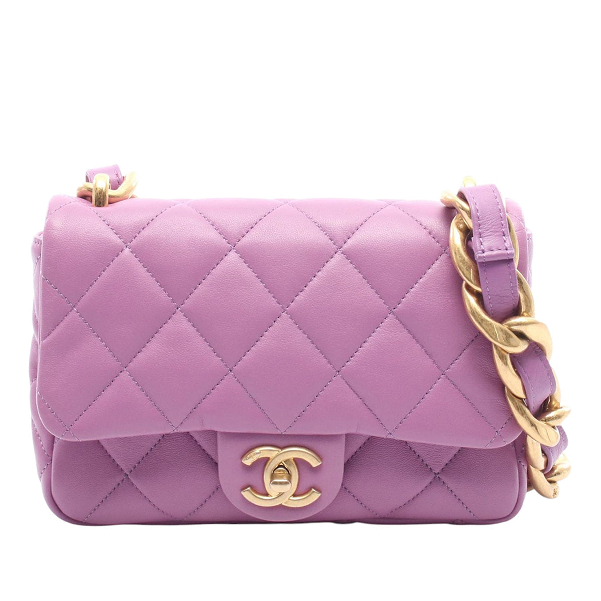 Chanel Small Quilted Lambskin Funky Town Flap