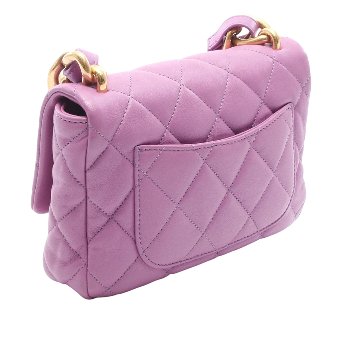 Chanel Small Quilted Lambskin Funky Town Flap