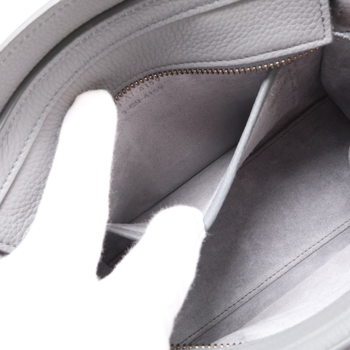 Celine Nano Leather Luggage Tote