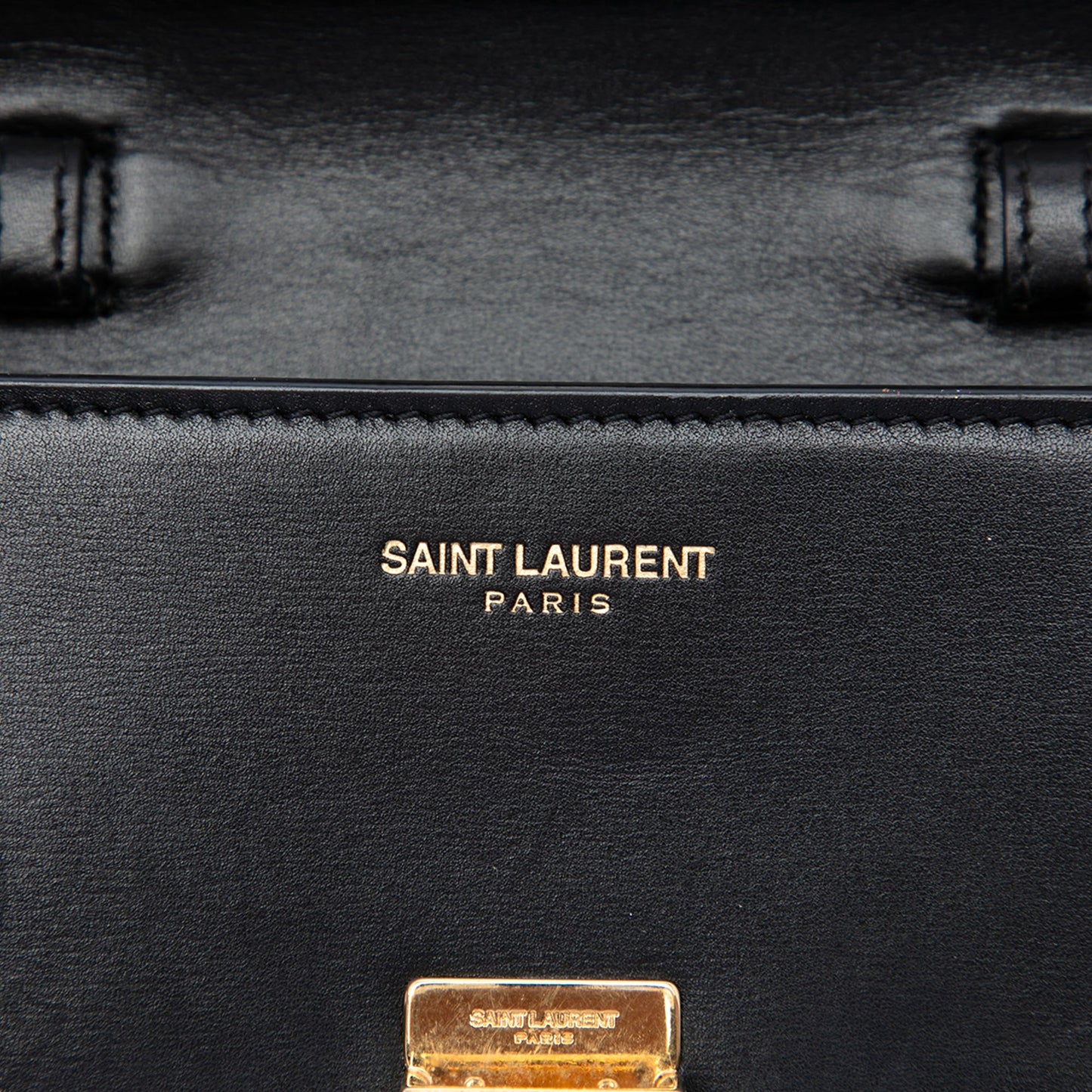 Saint Laurent Mini Smooth Calfskin High School Satchel