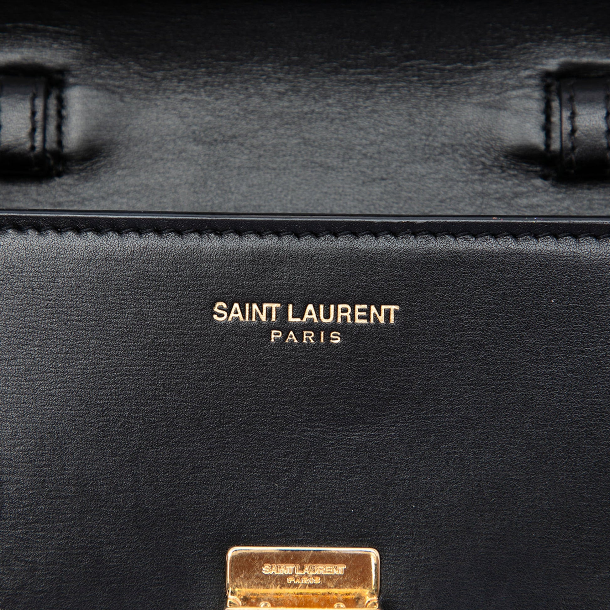 Saint Laurent Mini Smooth Calfskin High School Satchel