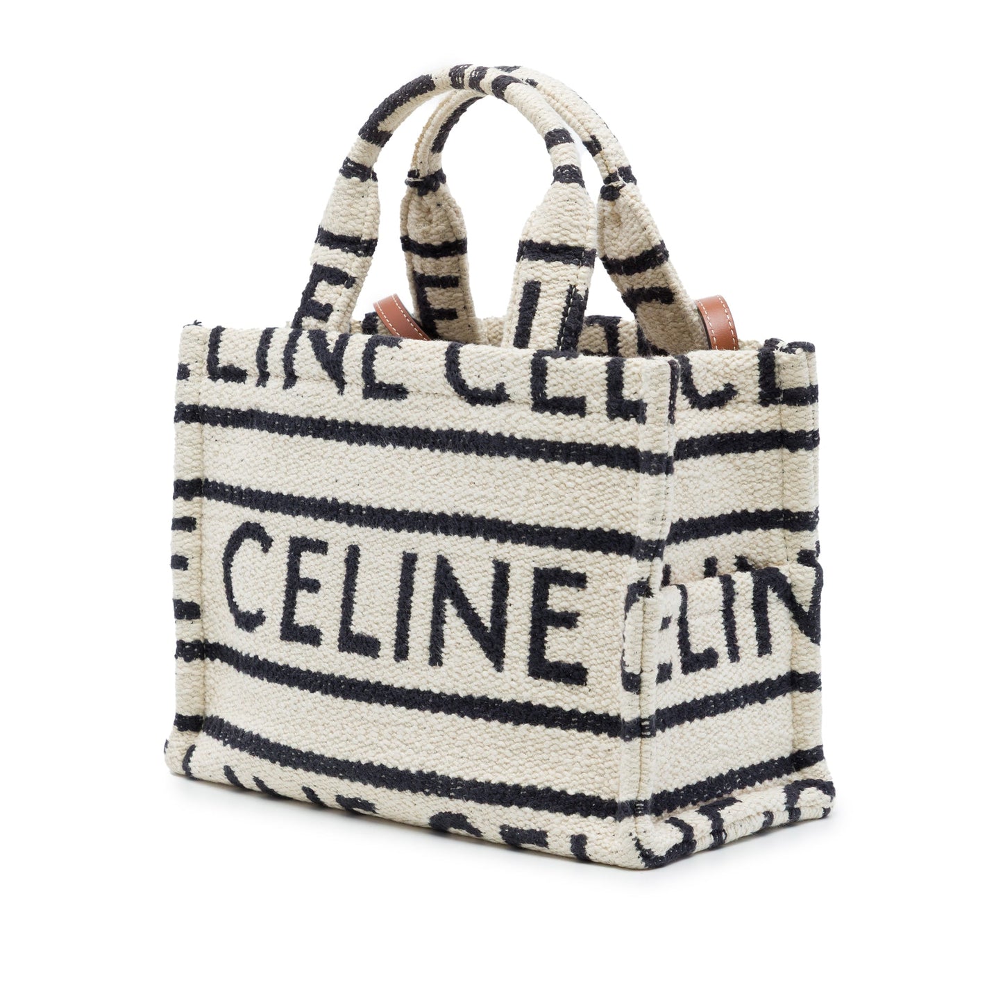 Celine Small Canvas Cabas Thais Satchel