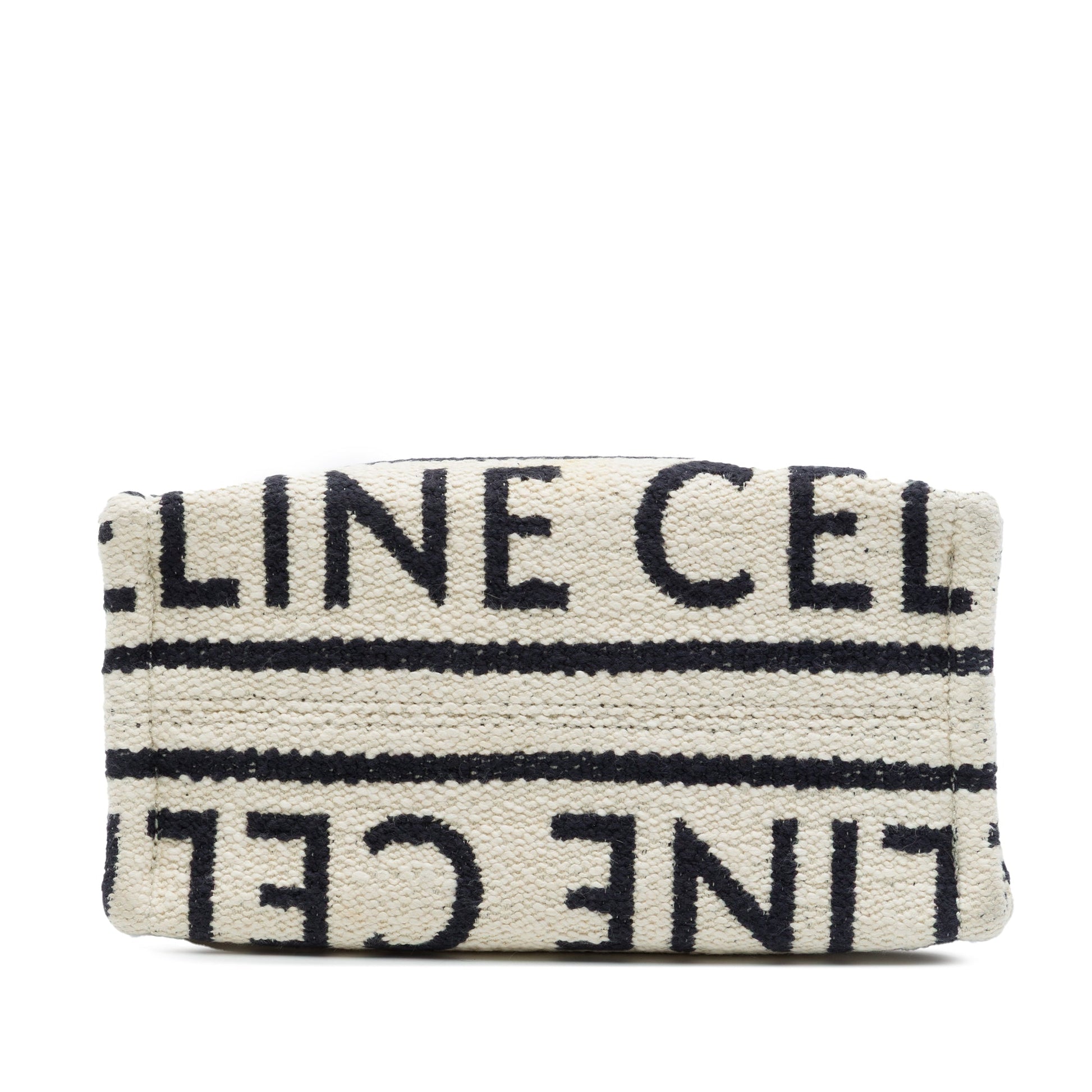 Celine Small Canvas Cabas Thais Satchel