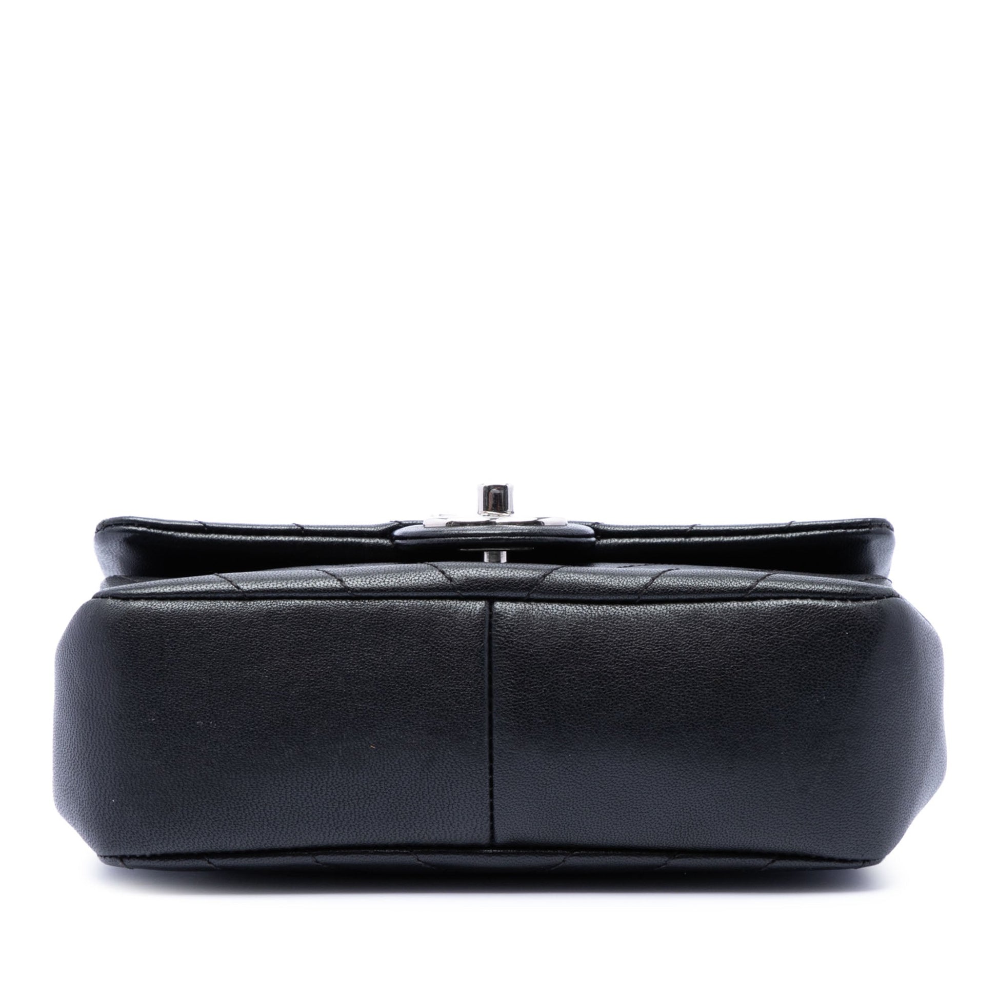 Chanel Mini CC Chevron Calfskin Single Flap