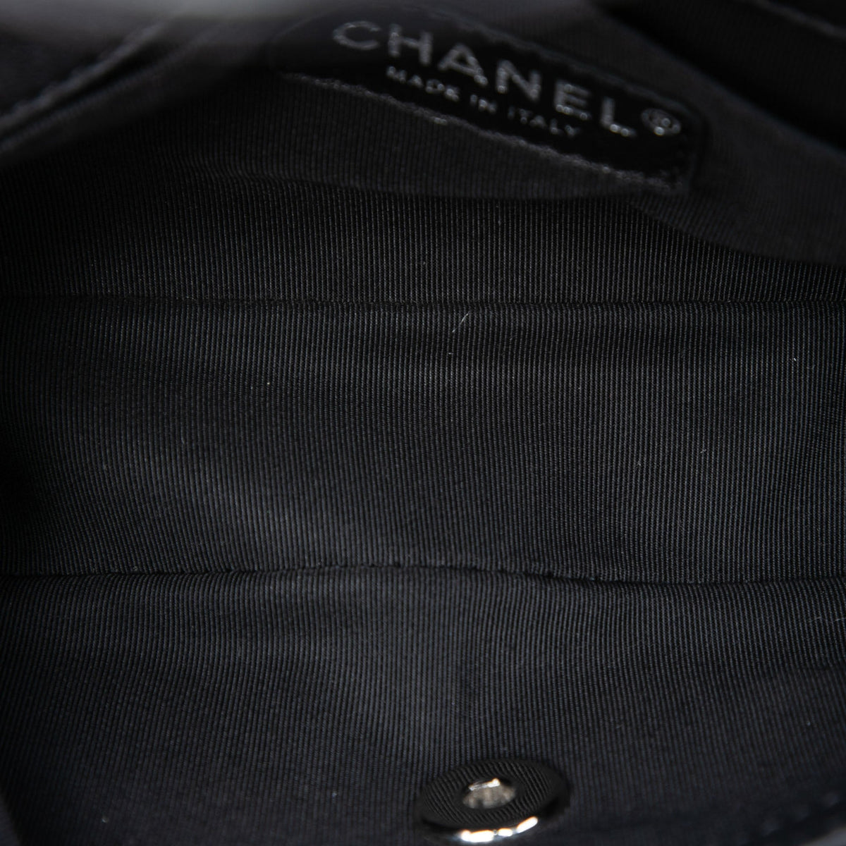 Chanel Mini CC Chevron Calfskin Single Flap