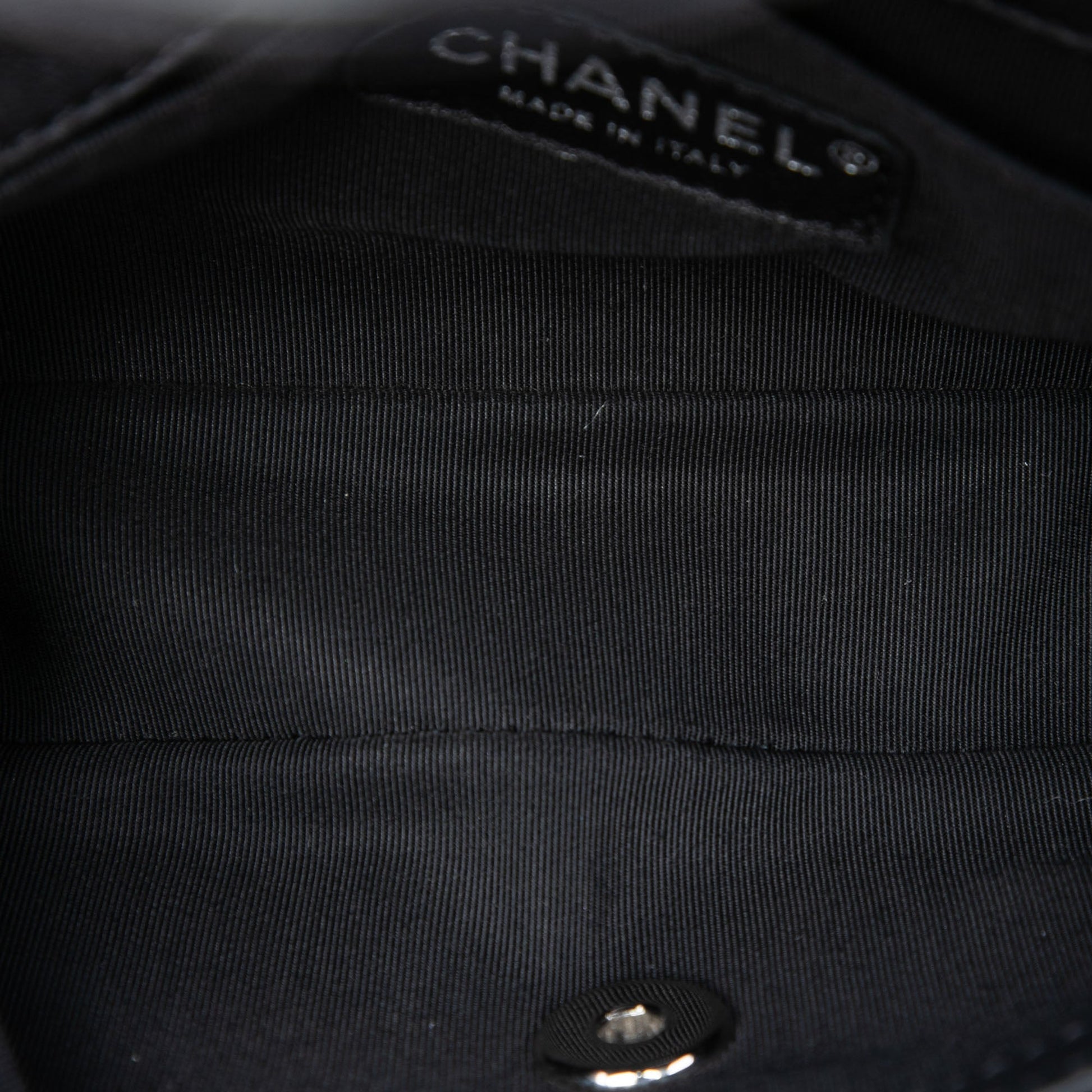 Chanel Mini CC Chevron Calfskin Single Flap