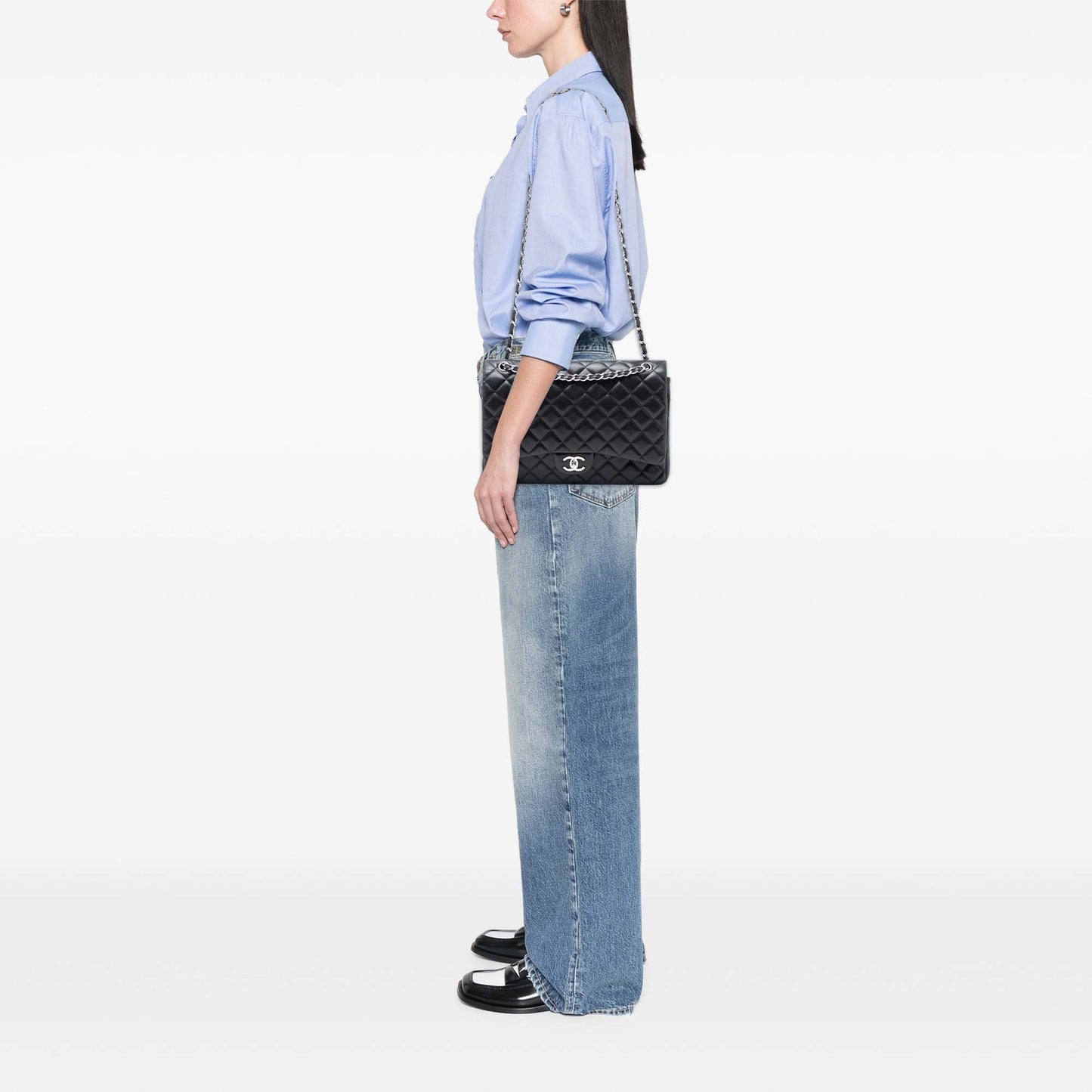 Chanel Maxi Classic Lambskin Double Flap