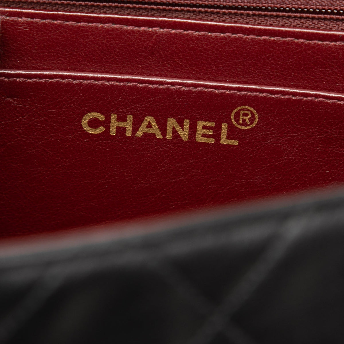 Chanel Maxi XL Classic Lambskin Single Flap — Black