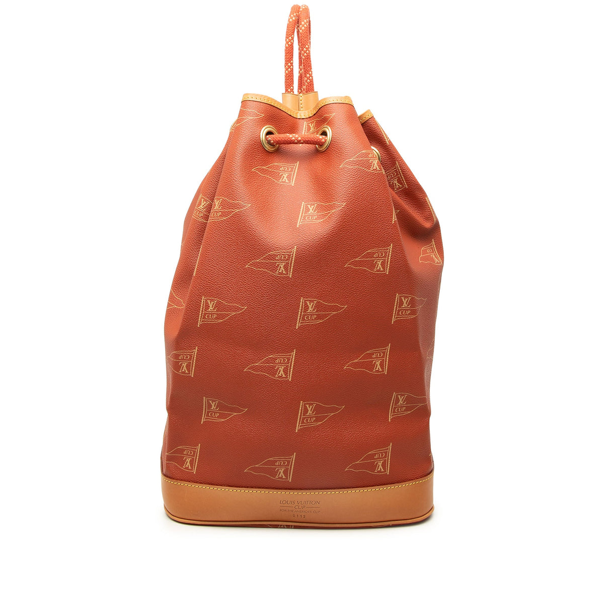 Louis Vuitton Americas Cup Coated Canvas Saint Tropez — Red