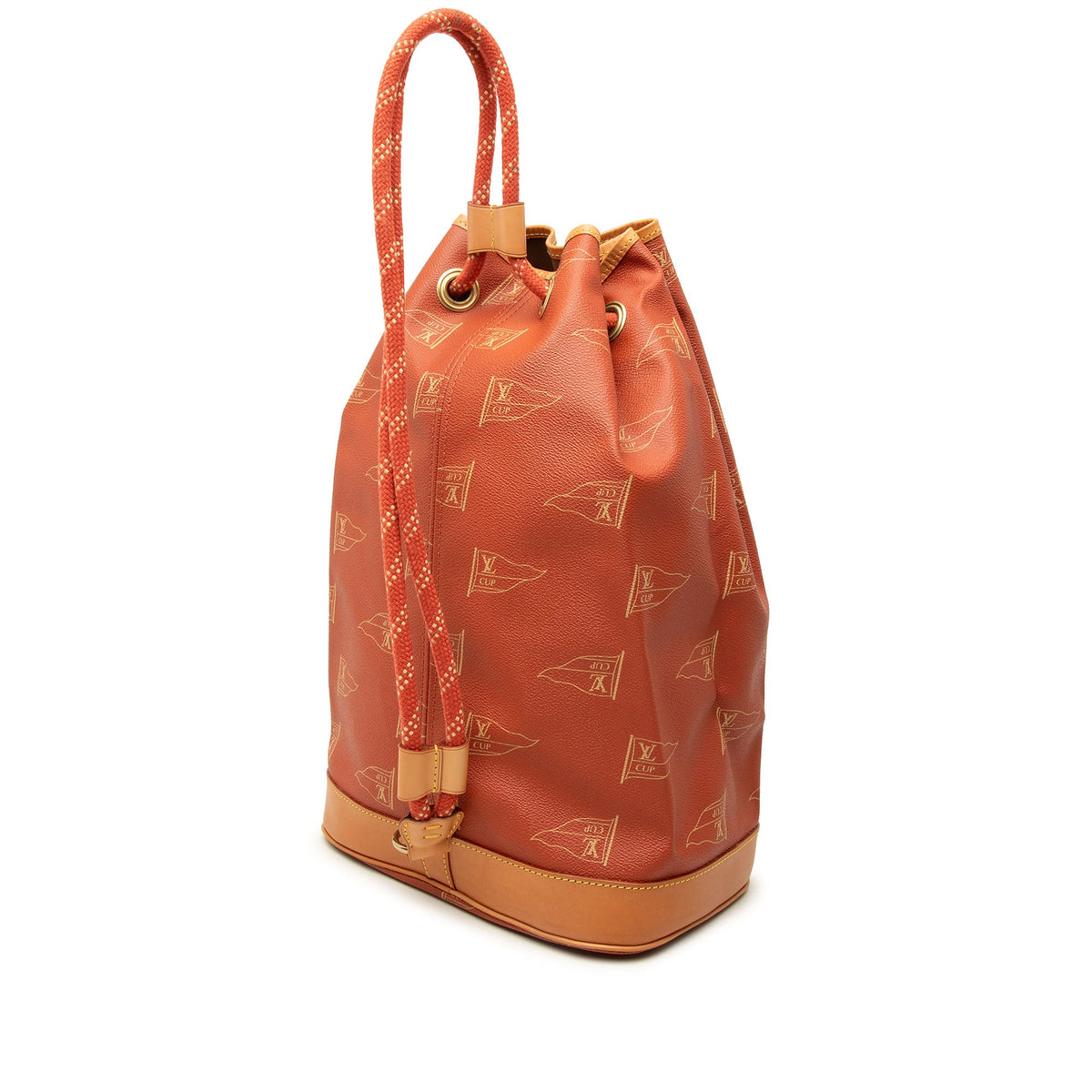 Louis Vuitton Americas Cup Coated Canvas Saint Tropez — Red
