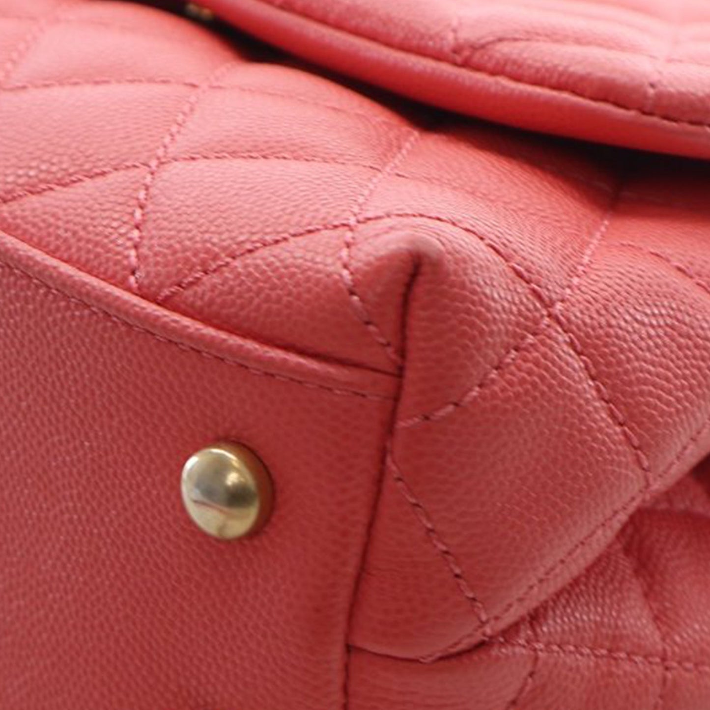 Chanel Mini Caviar Coco Top Handle Bag