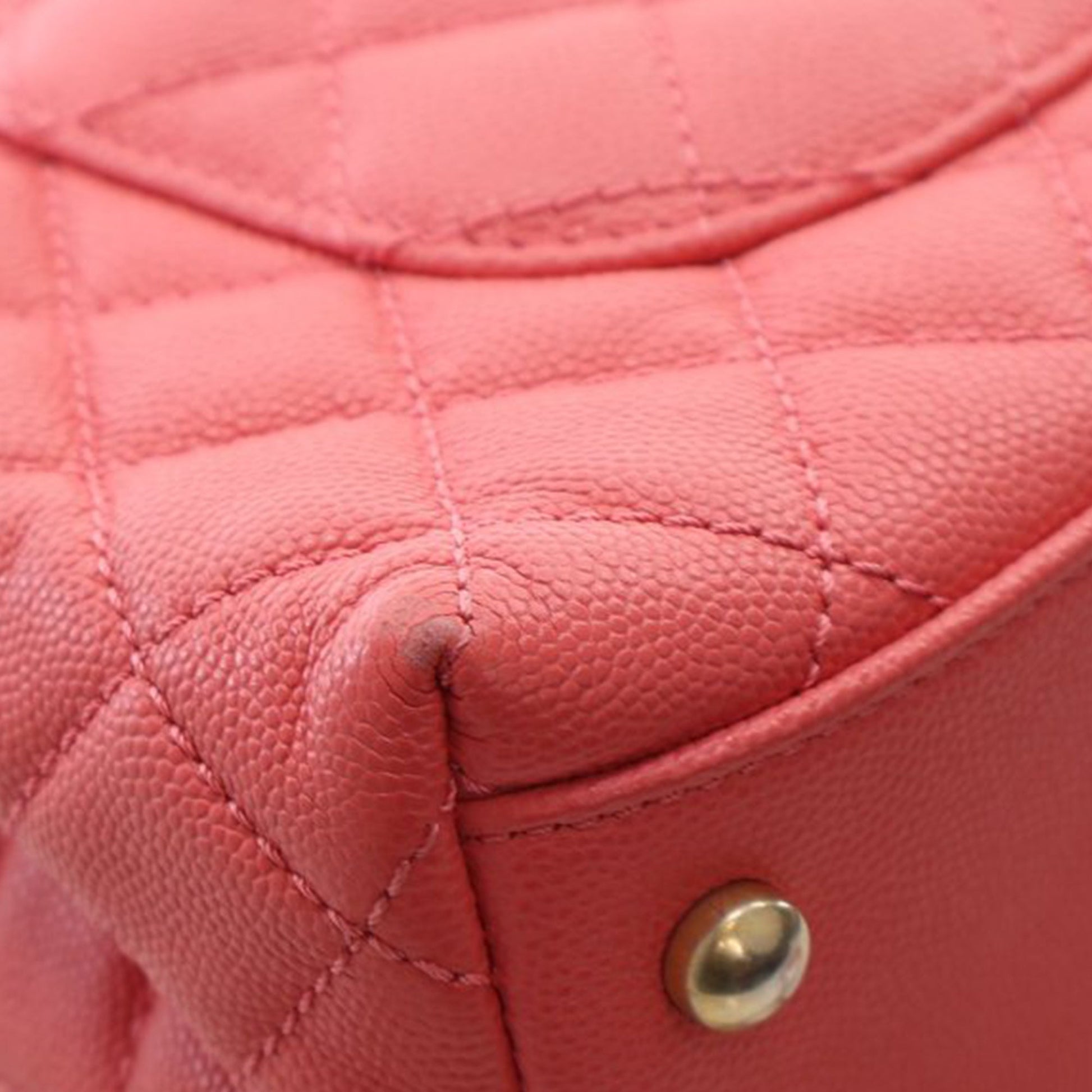 Chanel Mini Caviar Coco Top Handle Bag