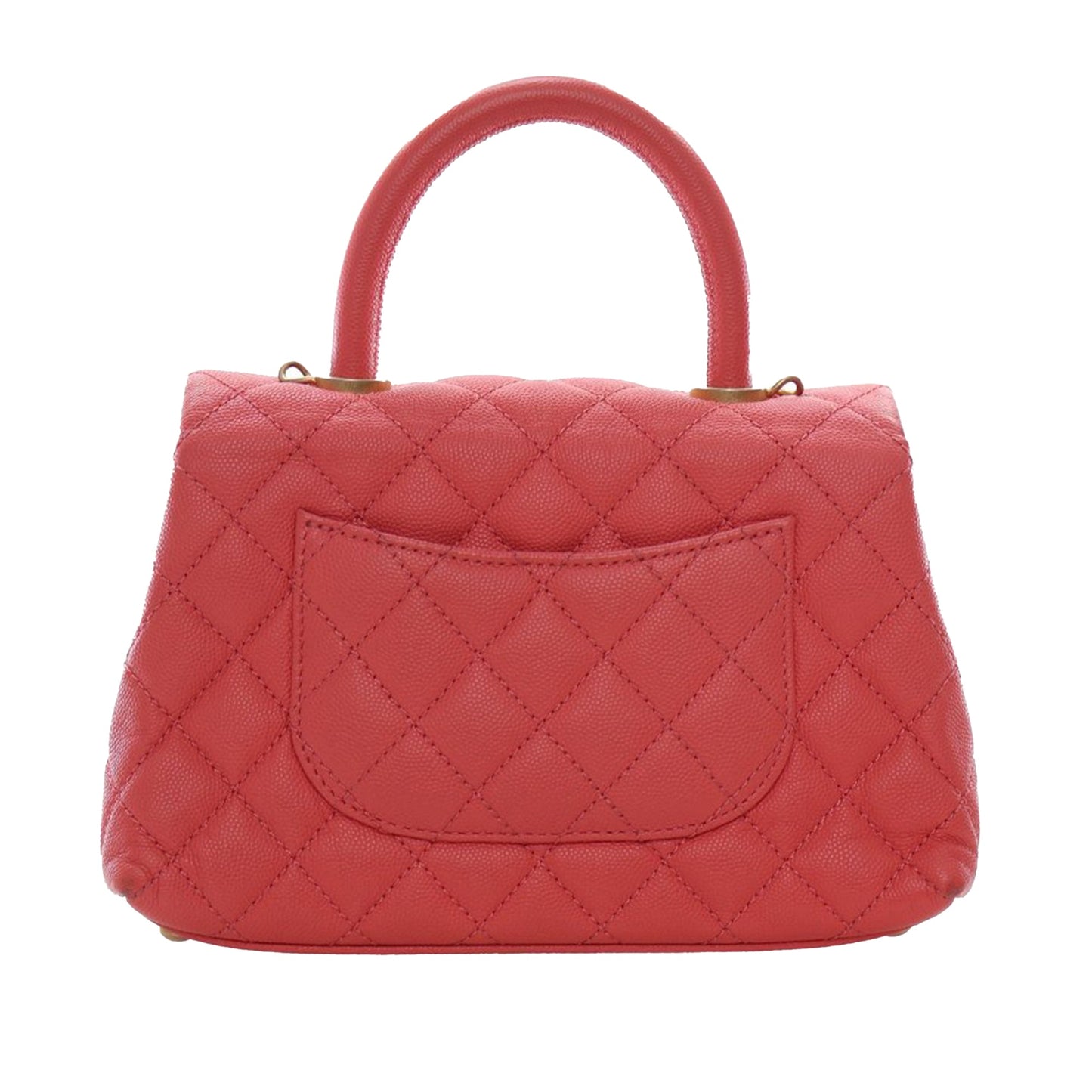 Chanel Mini Caviar Coco Top Handle Bag