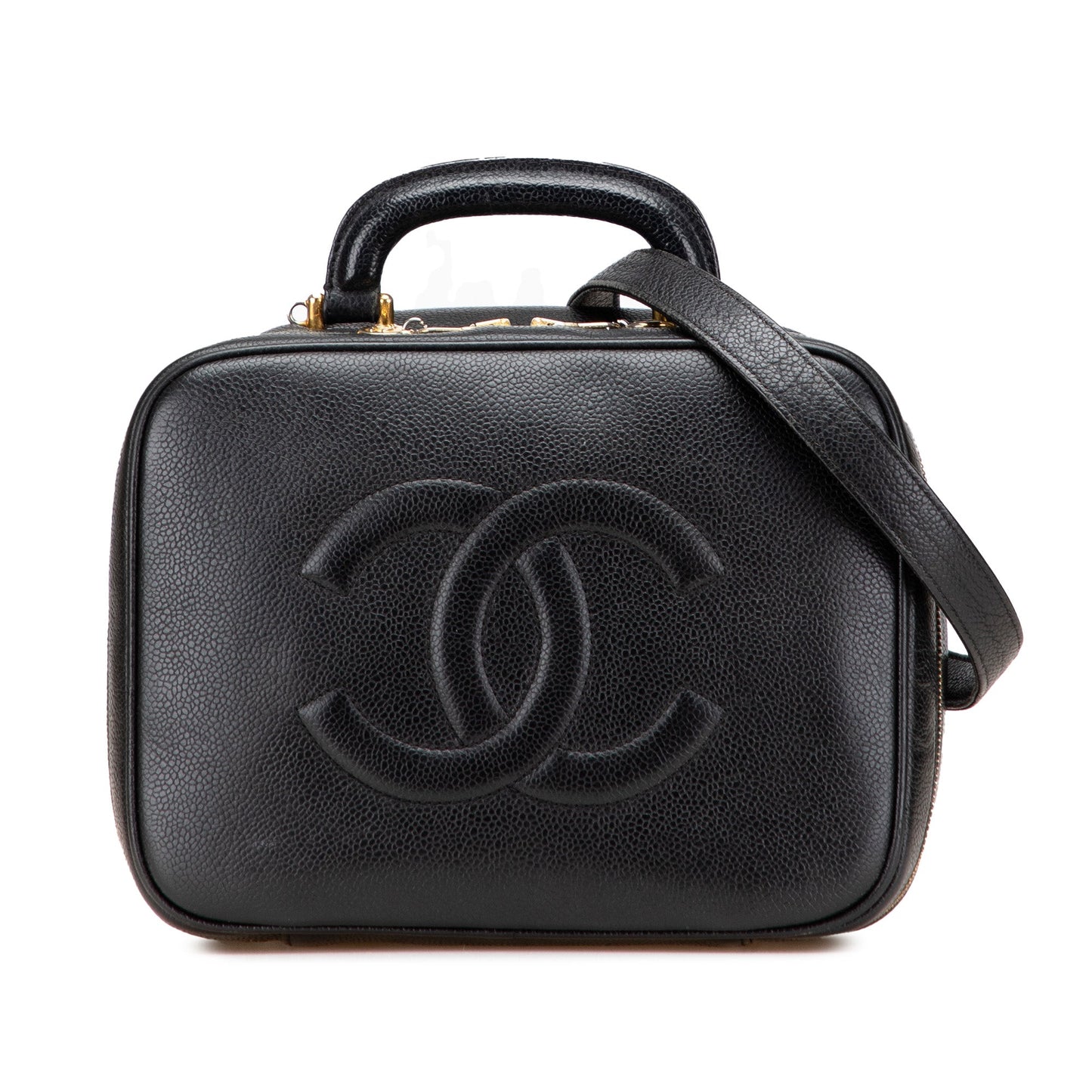 Chanel CC Caviar Vanity Case
