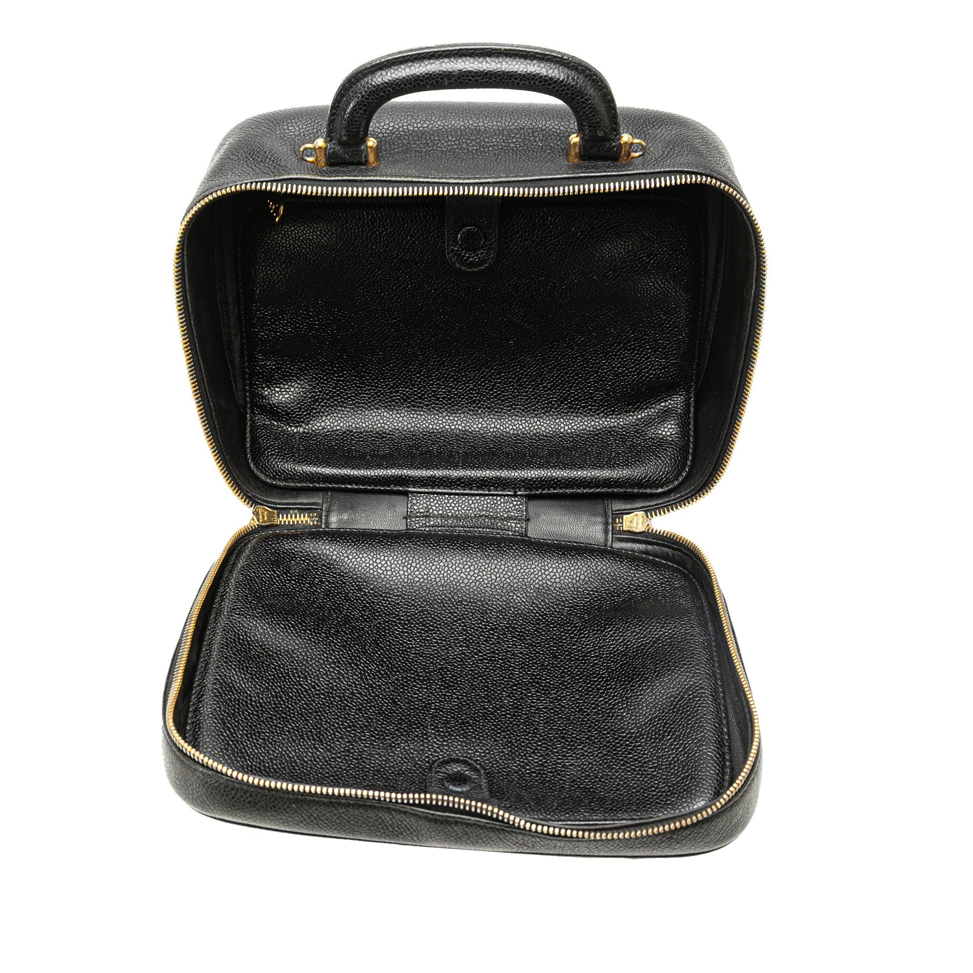 Chanel CC Caviar Vanity Case